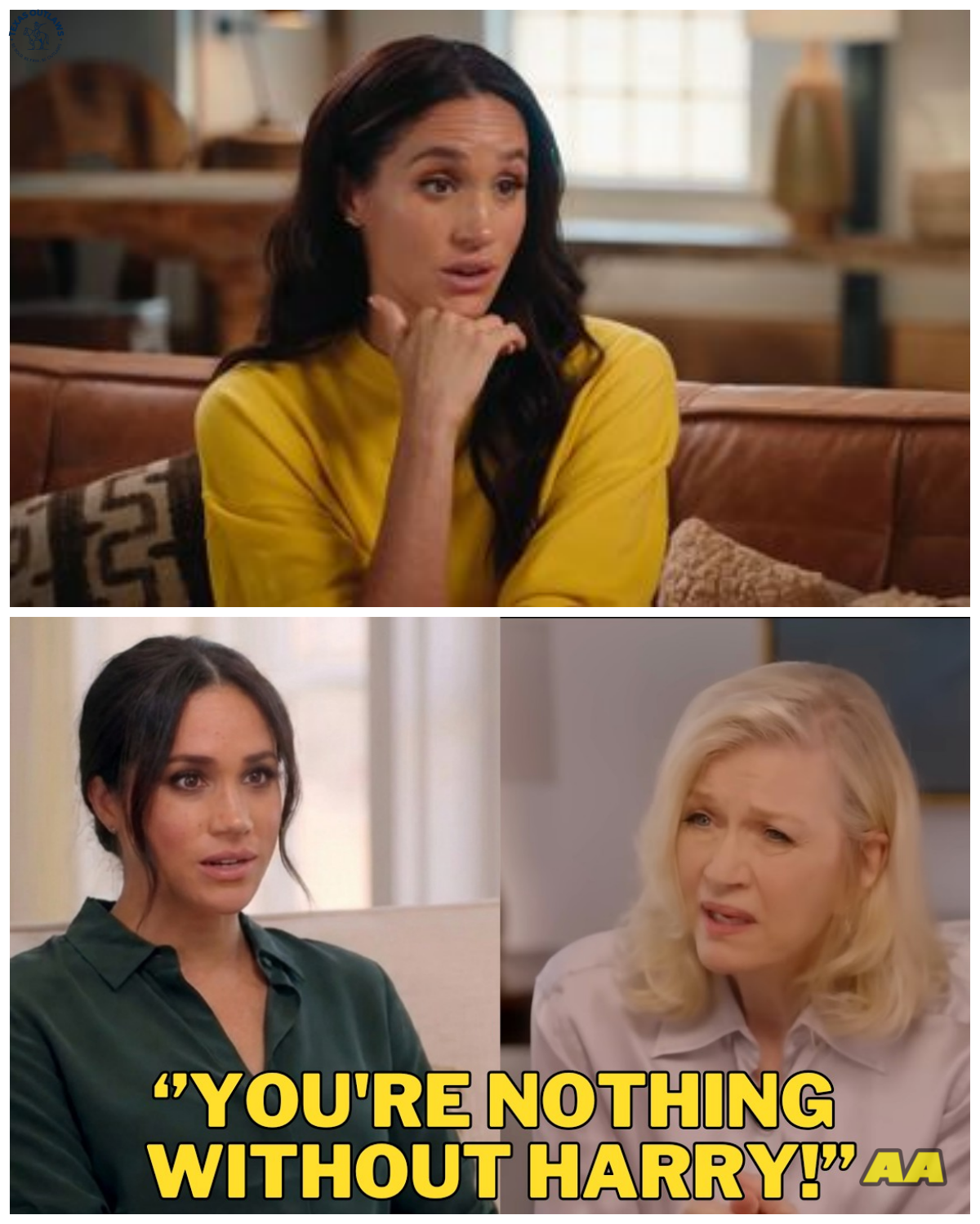 “Meghan Markle STORMS Out of Interview with Diane Sawyer After Explosive Argument!” In a jaw-dropping moment that has left the world reeling, Meghan Markle reportedly stormed out of an interview with Diane Sawyer after a heated argument that turned the conversation into a dramatic showdown! “I guess the royal training didn’t cover how to handle tough questions!” a cheeky insider quipped, hinting at the fiery exchange that escalated beyond control. As the details emerge, the emotional fallout could expose the cracks in Meghan’s carefully crafted image, raising urgent questions about her ability to navigate the media landscape. Get ready for a sensational story that promises to reveal the shocking truths behind this explosive encounter! The full story is in the comments below.