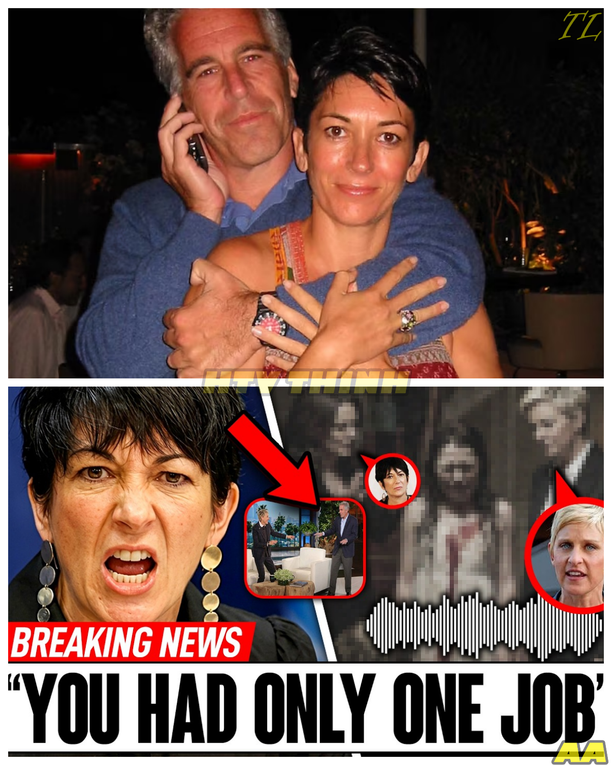 UNRAVELING THE DARK CONNECTIONS: GHISLAINE MAXWELL AND ELLEN DEGENERES REVEALED!!! In a shocking exposé, the tangled web of Ghislaine Maxwell’s connections to the entertainment industry is laid bare, implicating none other than Ellen DeGeneres in a sinister plot that stretches far beyond the glitz and glamour of Hollywood. As new allegations surface linking Maxwell’s notorious trafficking operations to high-profile figures, the clock is ticking for those involved, with secrets threatening to unravel at any moment. Victims’ harrowing testimonies reveal a chilling pattern of manipulation and exploitation, where innocence is preyed upon under the guise of opportunity. With Maxwell refusing to name her powerful accomplices, the stakes rise as whispers of cover-ups and tragic deaths, including that of beloved entertainer Steven “Twitch” Boss, echo through the corridors of power. As the investigation intensifies, the question looms: who else is complicit in this dark underbelly, and what lengths will they go to silence the truth? The fallout could change everything we thought we knew about the entertainment elite, leaving audiences to wonder if justice will ever be served.