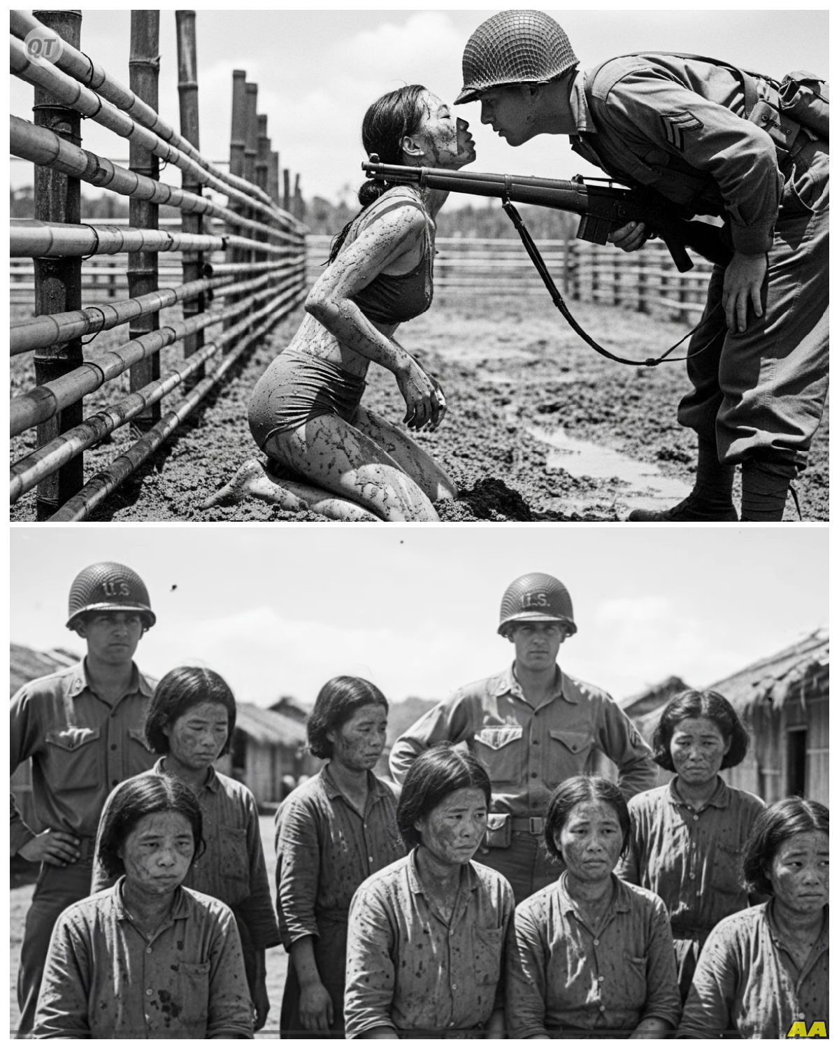 Rub Mud on Your Body – The Demand That Left Japanese Female POWs Terrified-ZZ
