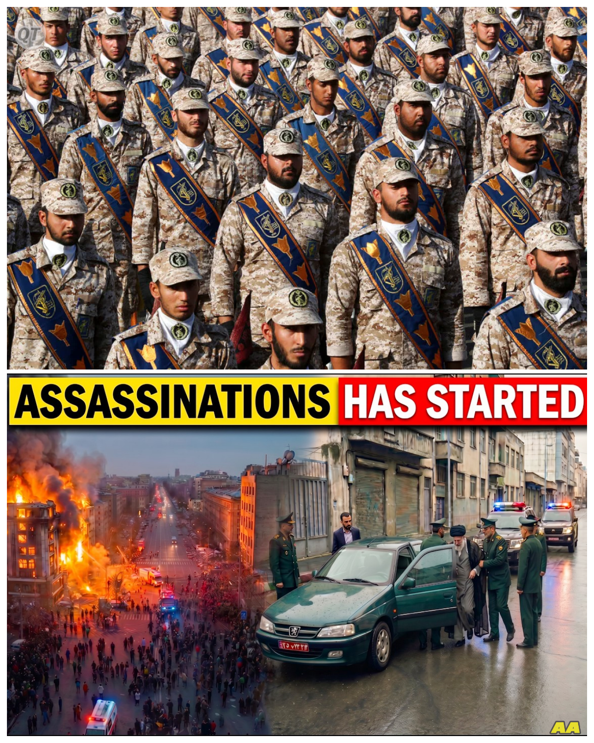 “BLOOD ON THE STREETS: IRGC Members Assassinated in Stunning Attack—The Enigma of Iran’s Immortal Guard! -ZZ”  In a brutal and unexpected assault, members of the IRGC have been assassinated, sending shockwaves throughout Iran and raising urgent questions about the motives behind this deadly attack. With the mysterious Iran’s Immortal Guard suddenly surfacing, the plot thickens as the nation faces an unprecedented challenge. What does this mean for the future of Iran, and how will the government respond to this shocking act of violence? Brace yourself for a thrilling narrative filled with suspense and intrigue!