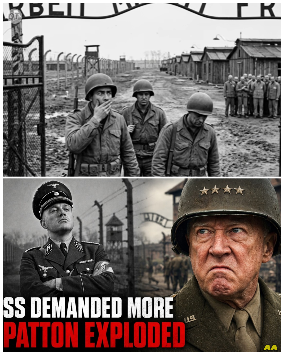 The Moment Patton Exploded When SS Officers Made One Unthinkable Demand-ZZ