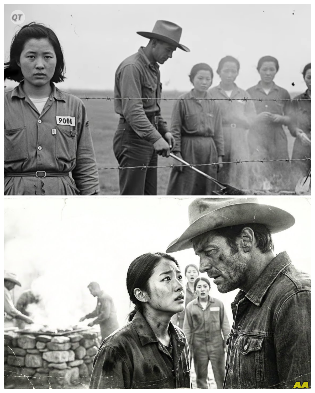 Cowboys Fired Up The BBQ — Seconds Later, Japanese Female POWs Did Something That Shocked Them-ZZ