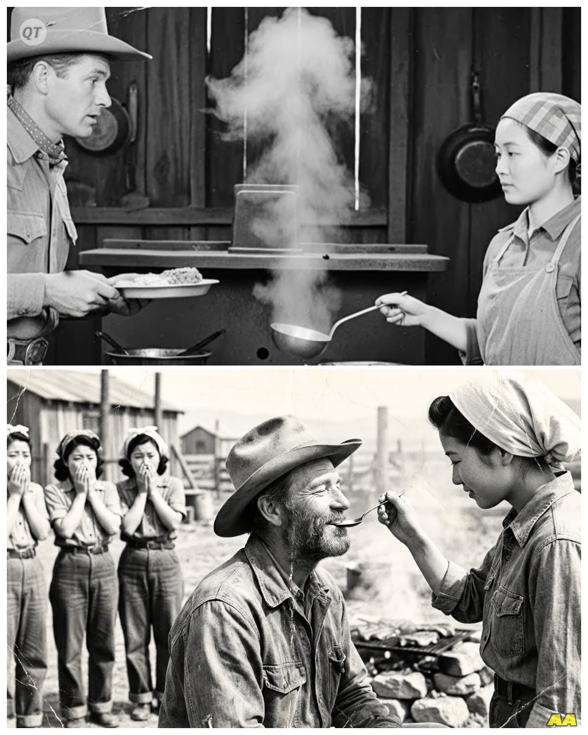 “Cowboys Said ‘She Cooks Like My Mother'” — What Happened Next Stunned Japanese Women POWs-ZZ