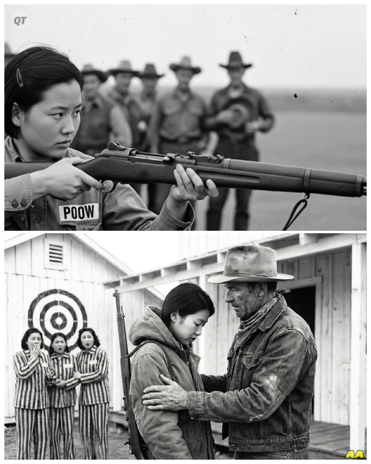 Japanese POW Woman Shot Perfect Bullseye on First Try — Until Cowboys Learned Her Secret Past-ZZ