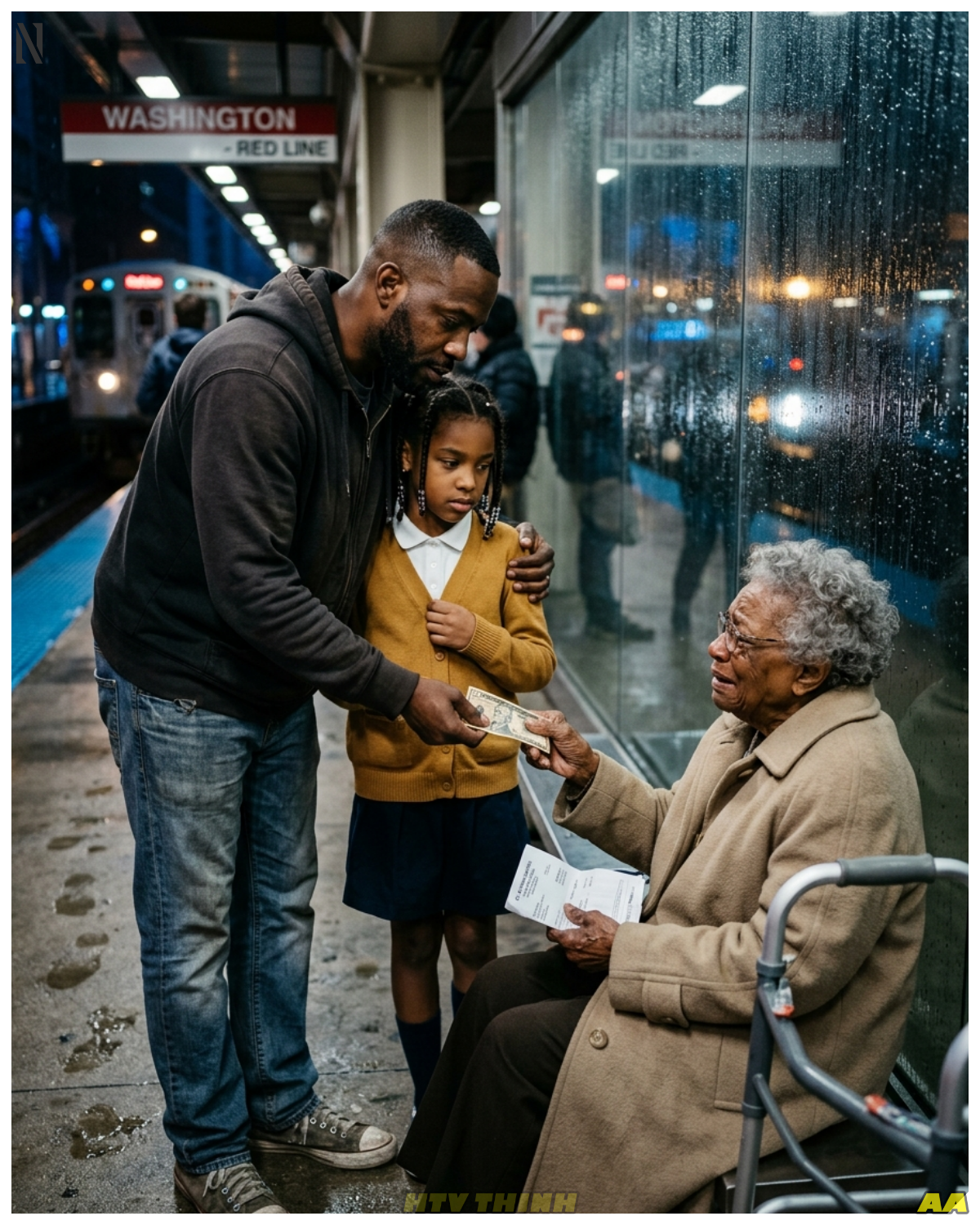 Single Dad Gave His Last $10 to An Old Woman In The Subway.<p> Until She Did What No One Expected.<p>