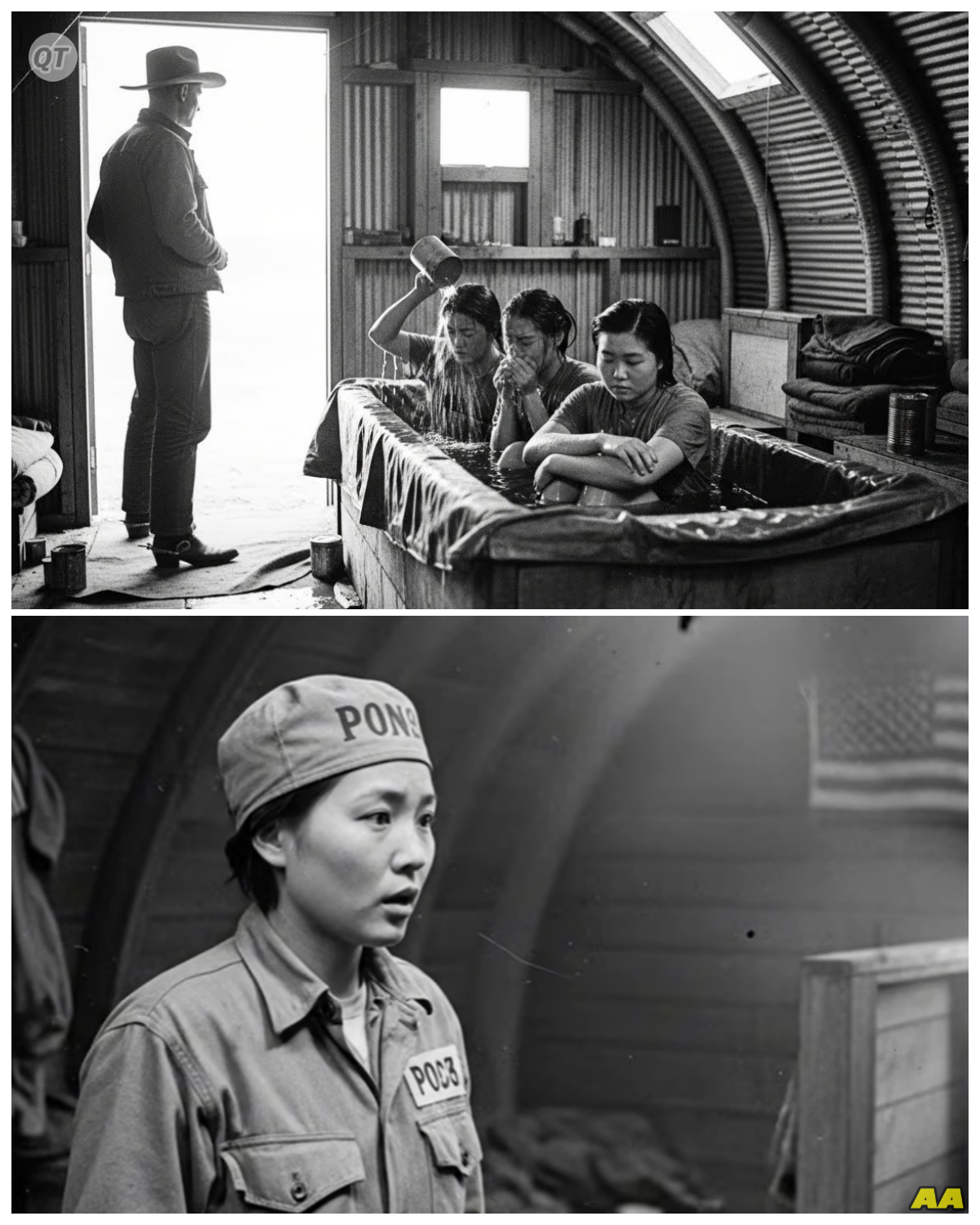 How One Cowboy’s ‘Unauthorized’ Bathing Area in a Quonset Hut Shook Japanese Women POWs-ZZ