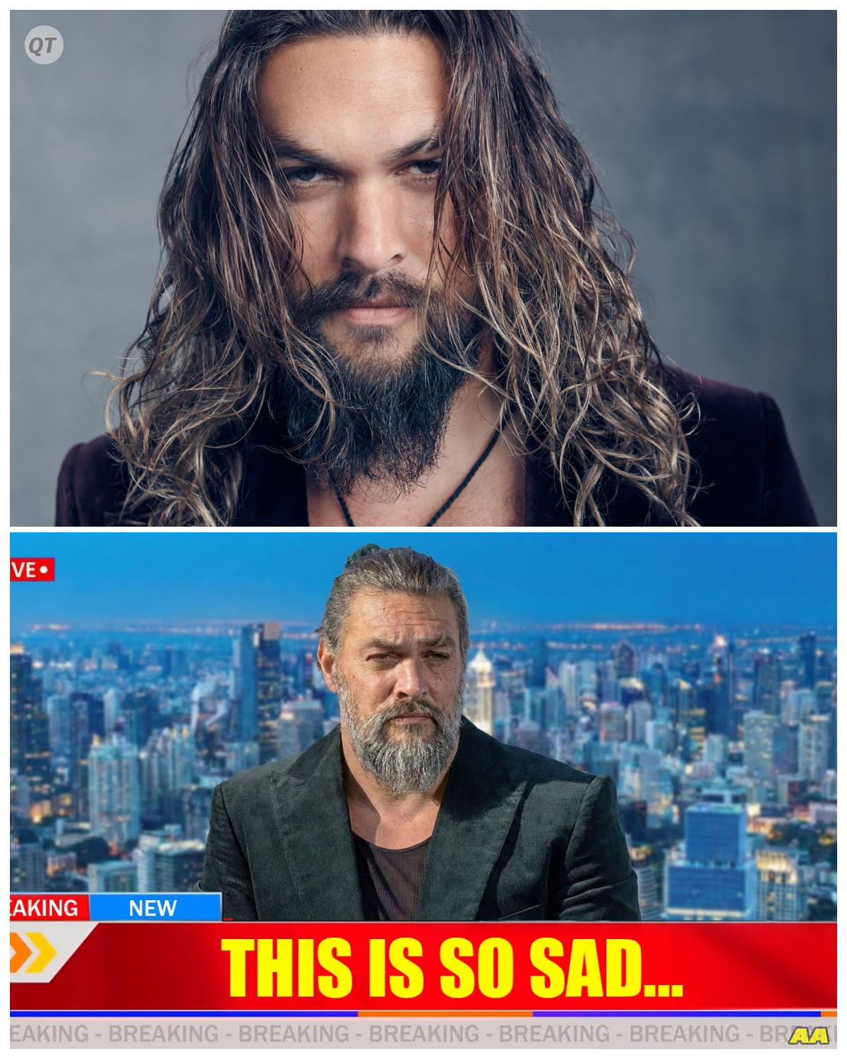 “Jason Momoa at 46: A Star’s Heartbreak Exposed – Prepare to Weep!” -ZZ  In a tale that feels ripped from the pages of a dramatic screenplay, Jason Momoa’s life has shifted dramatically as he reaches 46. The beloved actor is now battling personal demons that threaten to overshadow his illustrious career. What has brought this titan of the silver screen to his knees? Get ready to dive deep into a saga of loss, resilience, and the shocking realities of fame that will leave you breathless! The full story is in the comments below.