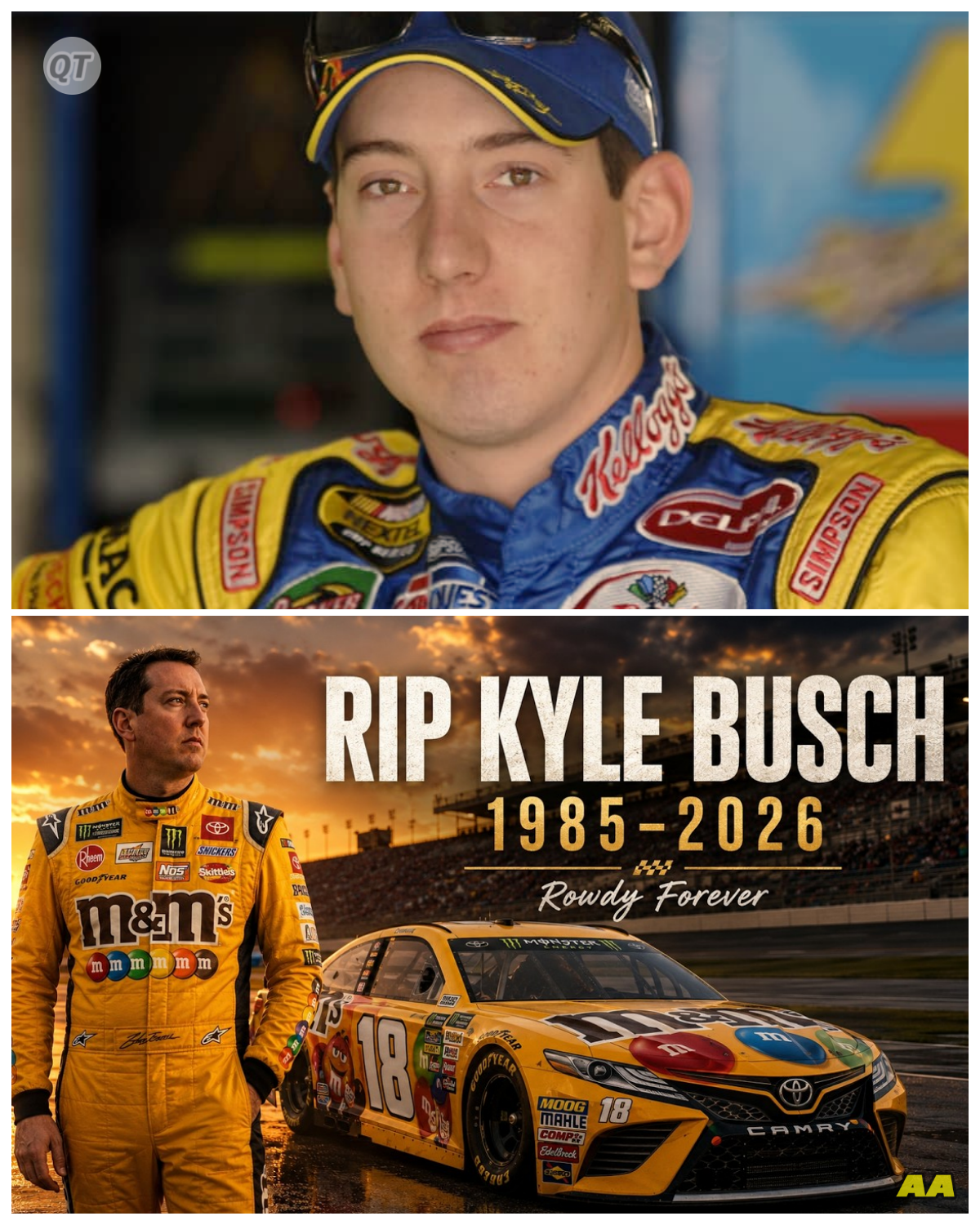 “‘One Last Lap for Rowdy’: Kyle Busch’s Shocking Tribute Song Unveils Hidden Tensions and Emotional Truths!” -ZZ  In a powerful homage to a racing legend, Kyle Busch’s tribute song ‘One Last Lap for Rowdy’ has fans both cheering and questioning. As the emotional lyrics unfold, whispers of rivalry and unresolved issues come to light, revealing a complex relationship that goes beyond the track. What shocking truths are hidden within this tribute, and how will it affect Busch’s legacy? Get ready for an emotional exploration of love, loss, and the untold stories that make this tribute unforgettable!