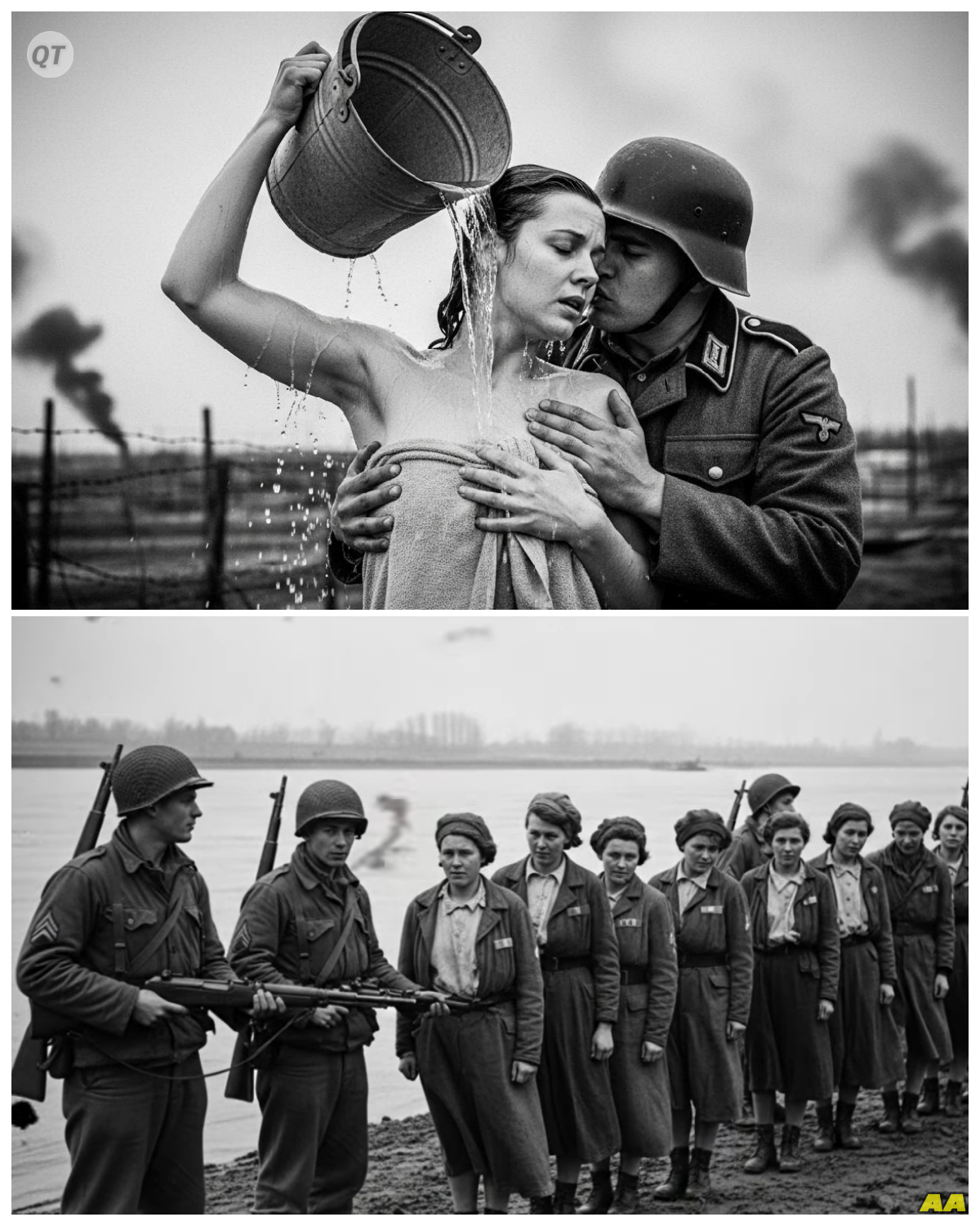 They Told Us to Bathe in Public — What Happened Next Left German Female POWs Humiliated-ZZ