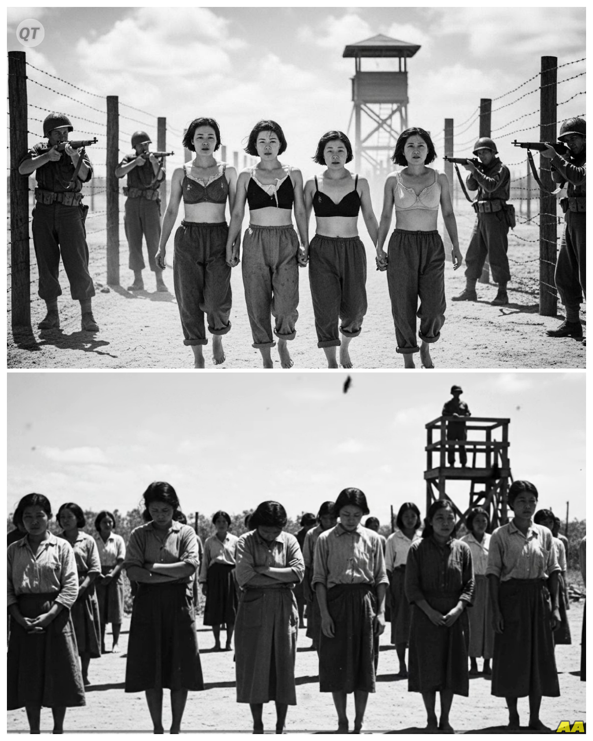 March Naked and Sing the Enemy Song! – What Happened Next Left Japanese Women POWs in Disbelief-ZZ