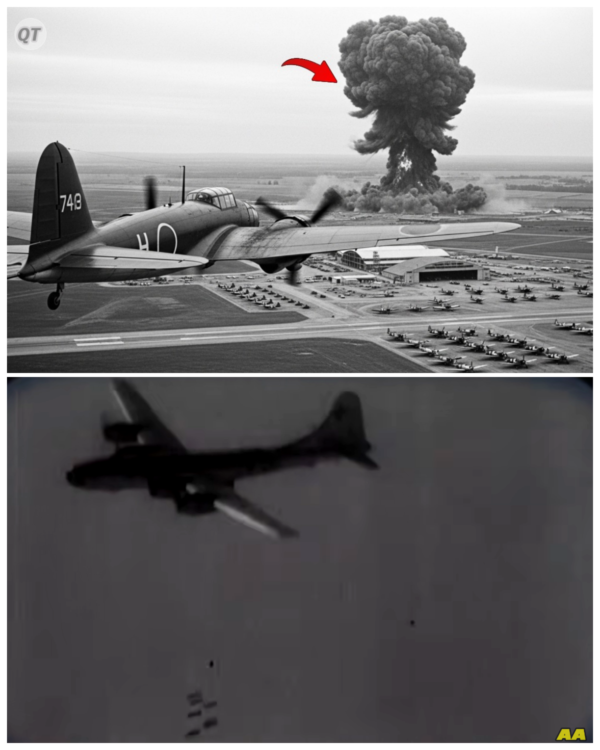 When 12 Japanese Bombers Attacked This American Base — Every Mechanic Grabbed a Rifle-ZZ