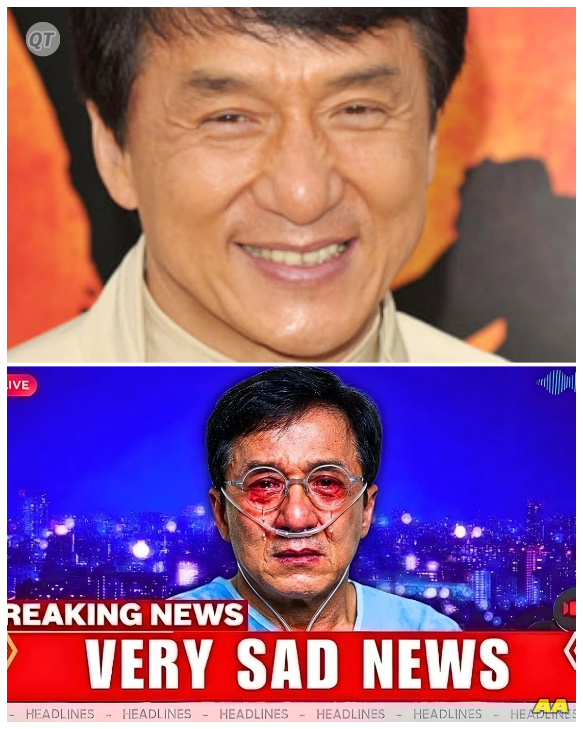 “Jackie Chan at 71: The Emotional Truth That Will Break Your Heart – You Won’t Believe What He’s Facing!” -ZZ  In a stunning turn of events, Jackie Chan’s life at 71 reveals a deeply emotional truth that has left fans shocked. As he battles personal challenges and reflects on his remarkable journey, the beloved star’s vulnerability shines through. What struggles is he facing, and how does this impact his legacy as a global icon? Get ready for a heart-wrenching exploration of Jackie Chan’s life that will leave you moved!