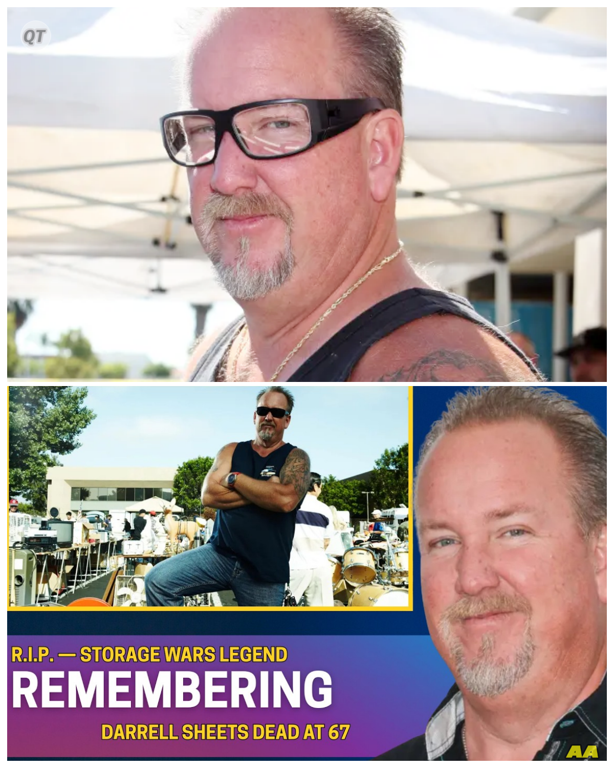 “Darrell Sheets Passes Away at 67: A Heartbreaking Goodbye to ‘Storage Wars’ Legend!” -ZZ  In an emotional farewell, the reality TV community is mourning the death of Darrell Sheets, the iconic star of Storage Wars, who has left us at the age of 67. As fans reflect on the unforgettable moments he created, the shockwaves of his passing reverberate through the hearts of many. What were the defining moments of his life, and how did he become a beloved figure in the world of treasure hunting? Join us as we celebrate the legacy of a man whose impact will never fade!