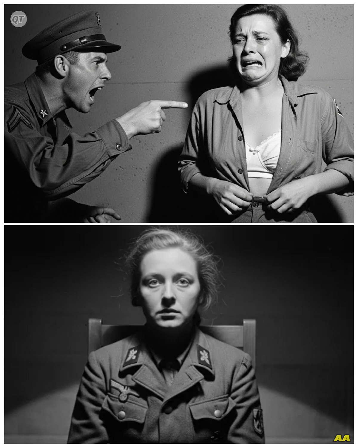 “Remove One Piece of Cloth For Every Lie” — The Twisted Game That Destroyed German Women POWs-ZZ