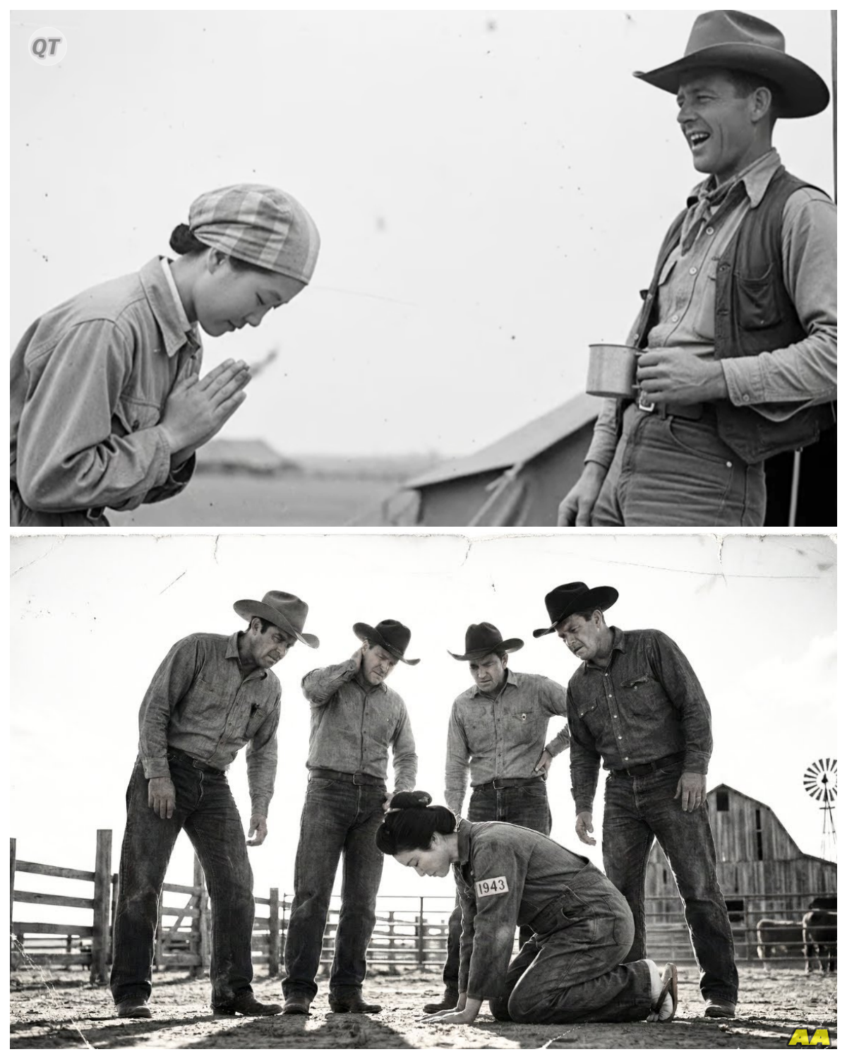 Cowboys Laughed at Japanese POW Woman Bowing 50 Times Daily — Until They Discovered Its Meaning-ZZ