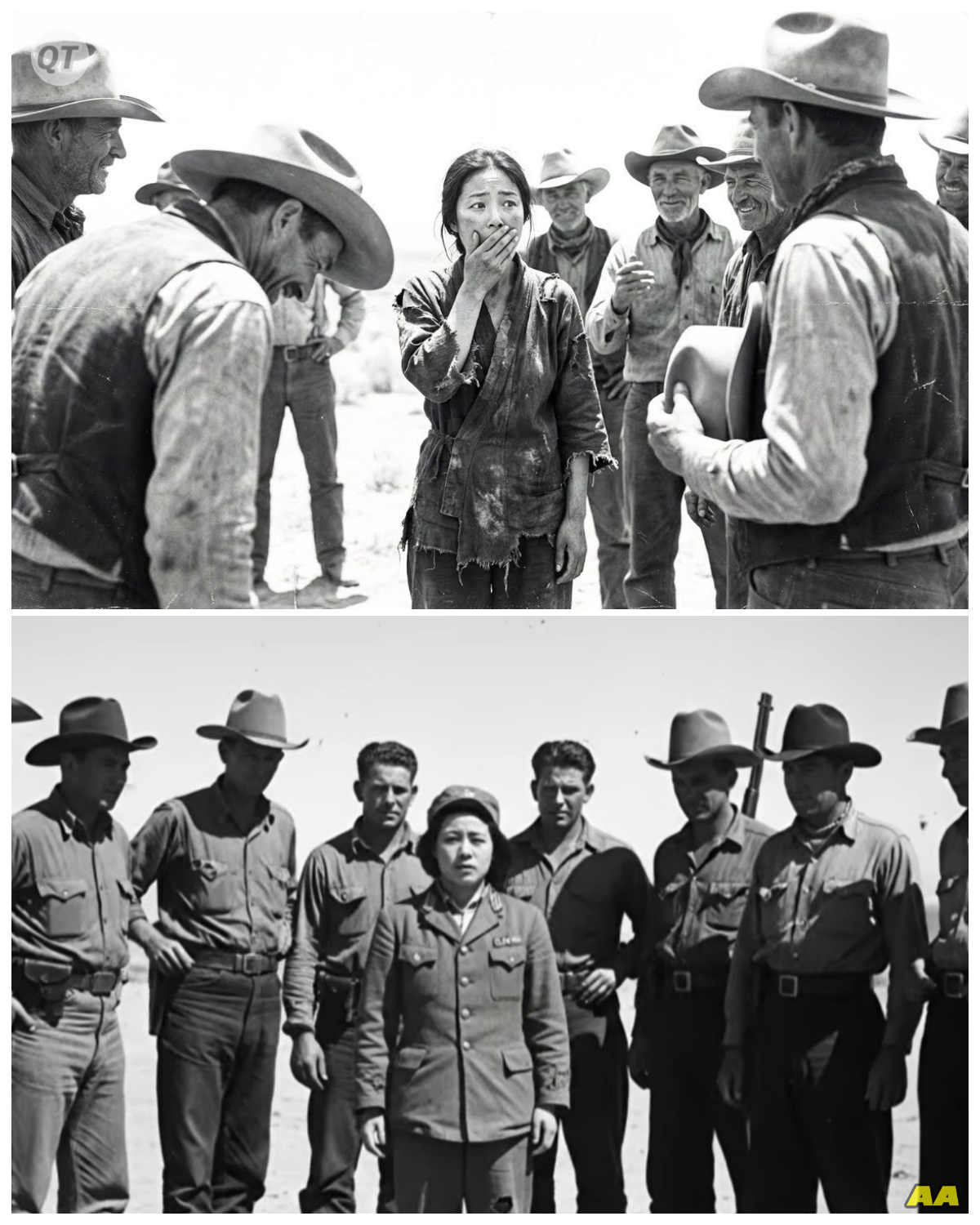 14 Cowboys Cornered a Japanese POW Woman — What They Did Next Shocked Everyone-ZZ
