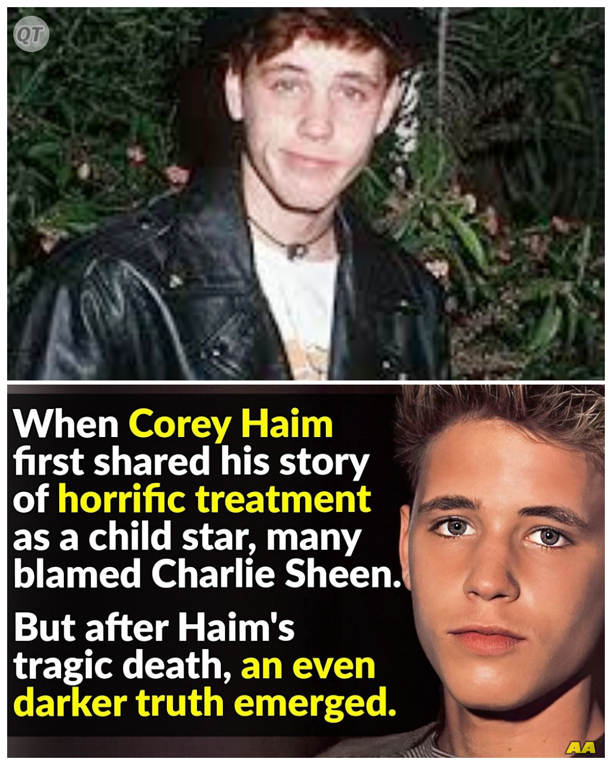 “Corey Haim’s Betrayal: The Heartbreaking Truth About His Closest Allies—What Were They Hiding?” -ZZ  In a shocking twist that has left fans stunned, Corey Haim’s life story is marred by betrayal from those he thought he could count on. As we uncover the painful realities behind his struggles, we reveal the shocking accounts of deceit and manipulation that plagued his career and personal life. Who were the betrayers, and what motives lay behind their actions? Join us as we explore the emotional turmoil of Corey Haim’s life, a tale of heartbreak, trust, and the devastating consequences of betrayal that will haunt you long after the story ends!