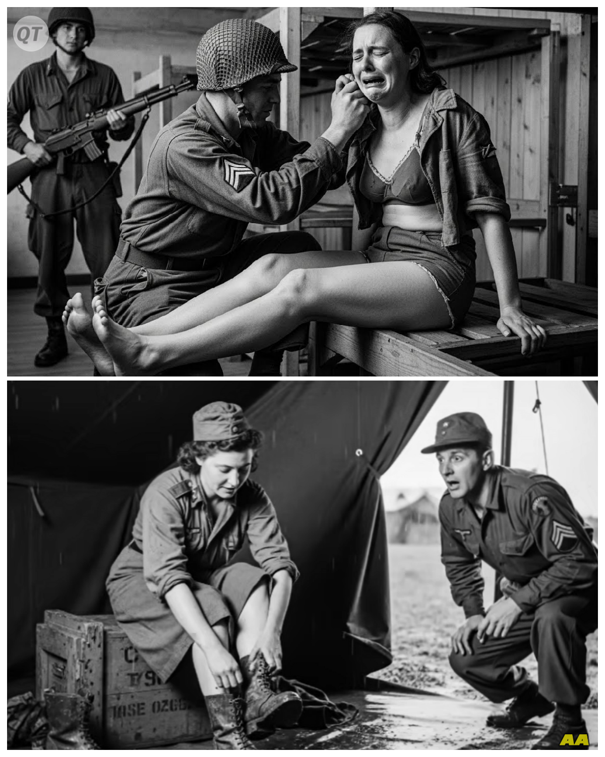 Show Us Your Feet – The Unexpected Demand That Left German Women POWs Perplexed-ZZ