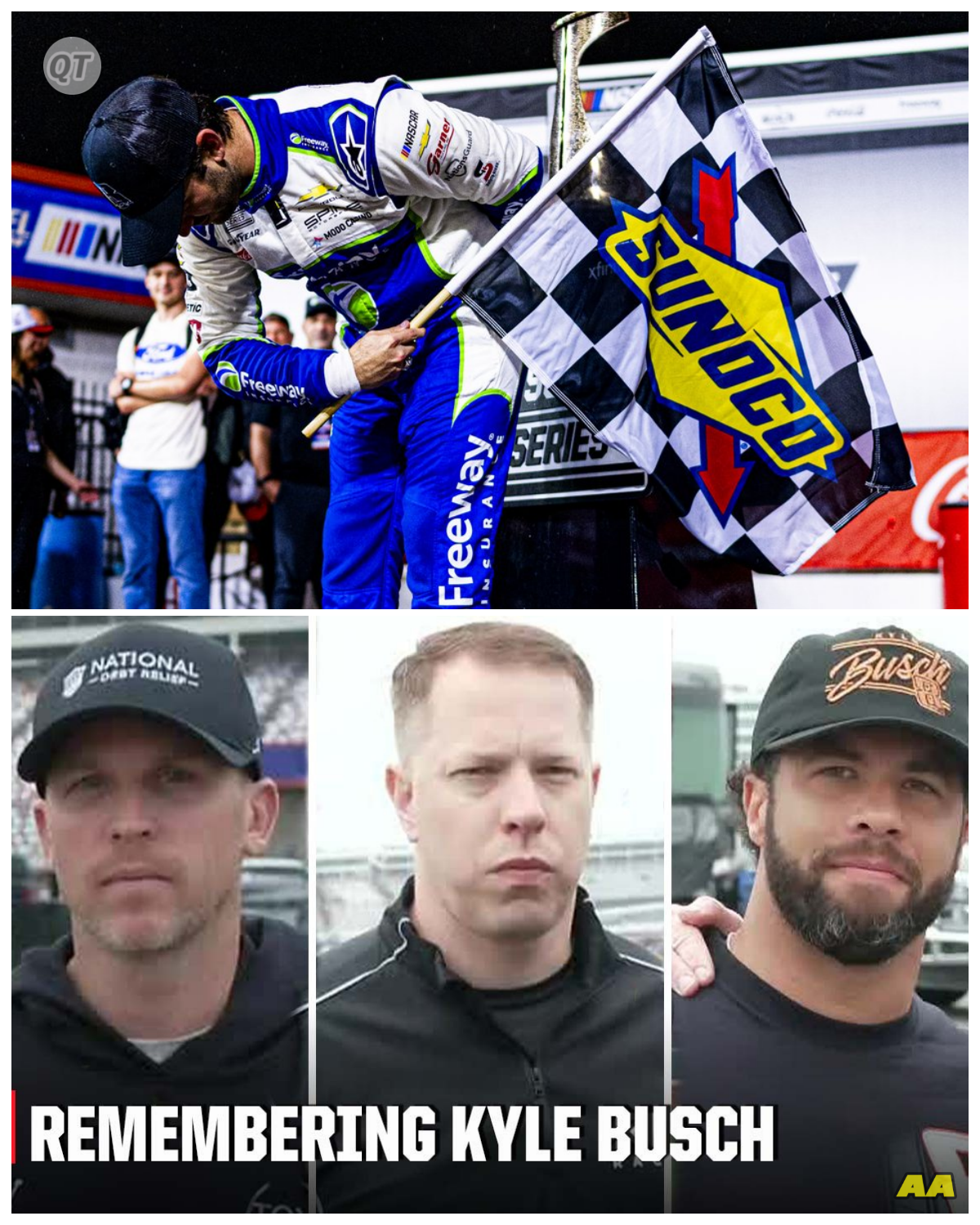 “NASCAR Drivers Honor Kyle Busch: A Legacy of Passion, Competition, and Heart – The Tributes Will Move You!” -ZZ  As the NASCAR family mourns the loss of Kyle Busch, drivers unite to pay tribute to his incredible life and legacy. Through heartfelt reflections and shared experiences, they highlight the passion and dedication that defined his career. What touching stories will they share, and how does this tribute encapsulate the spirit of competition and camaraderie in NASCAR? Join us as we celebrate the life of a racing icon whose legacy will never fade!
