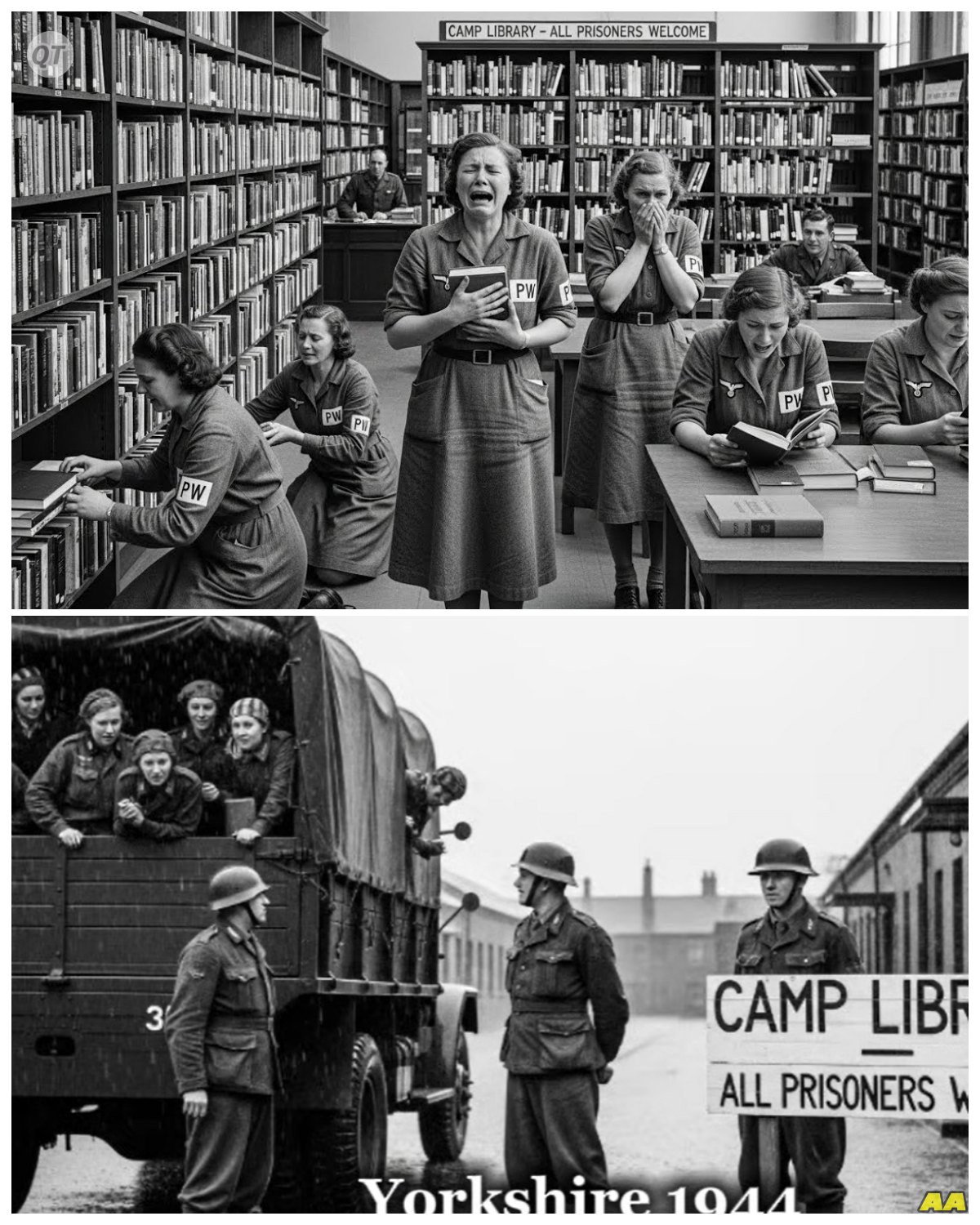 “Is This Really Allowed?” – German Women POWs React to British Camp Libraries-ZZ