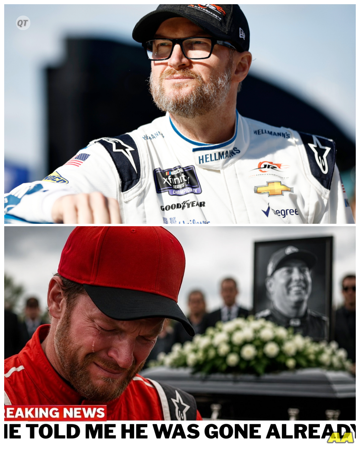 “UNFORGETTABLE FAREWELL: Dale Earnhardt Jr. Opens Up About Kyle Busch’s Final Moments!” -ZZ  In a deeply moving account, Dale Earnhardt Jr. has unveiled the heartbreaking details surrounding Kyle Busch’s final moments, capturing the essence of a friendship that transcended the racetrack. As the racing community mourns this tragic loss, Earnhardt’s candid reflections offer a glimpse into the emotional weight of loss and the bonds forged in the sport. What will this revelation mean for Busch’s legacy, and how will it resonate with fans? The full story is in the comments below.
