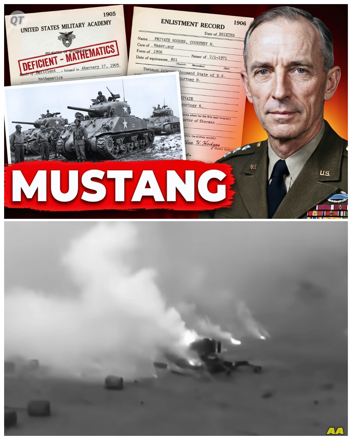 The Only American General to Go From Private to Four-Stars and Command the Largest Army in Europe.\-ZZ