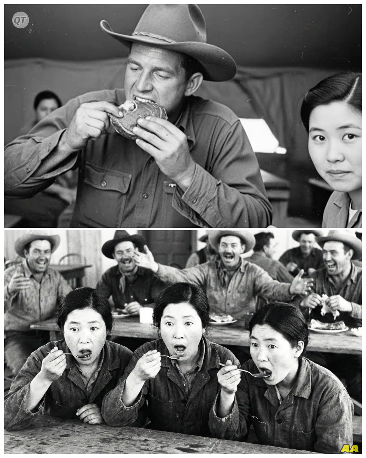 Japanese Female POWs Mocked Cowboys’ “Uncivilized” Dining Habits — Until One Meal Changed Everything-ZZ