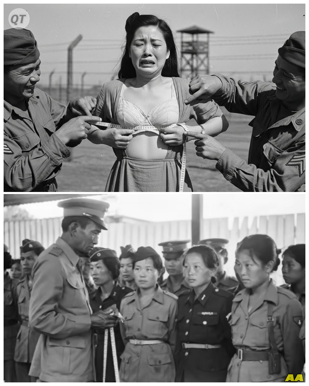 “Tell Us Your Bra Size” — The Measurement That Humiliated Japanese Women POWs Publicly-ZZ