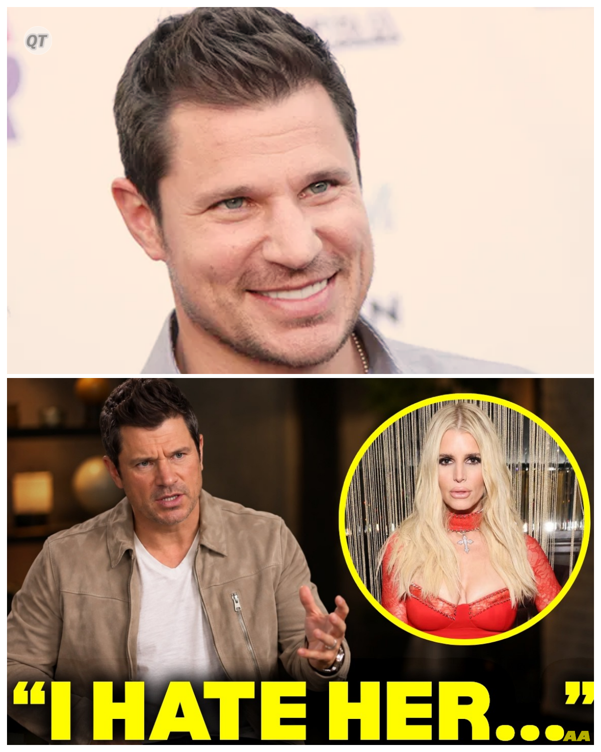 “The Untold Story: Nick Lachey Finally Admits Why He Divorced Jessica Simpson—Prepare for the Shocking Truth!” -ZZ  In an exclusive interview that has everyone talking, Nick Lachey sheds light on the reasons behind his divorce from Jessica Simpson, and the truth is more shocking than you could imagine. What led to the unraveling of their fairy tale romance, and how did fame complicate their love story? As he reveals the layers of their relationship, get ready for a gripping account filled with emotional turmoil, unexpected revelations, and a candid look at the price of celebrity love!