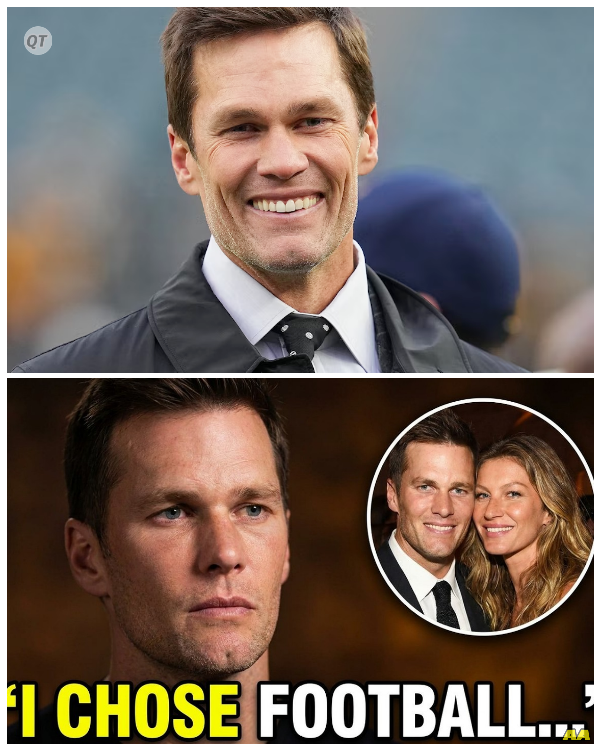 “Inside Tom Brady’s Heart: The Real Reasons Behind His Divorce from Gisele Bündchen!” -ZZ  At 48, Tom Brady finally opens up about his divorce from Gisele Bündchen, revealing the emotional truths that led to their separation. What challenges did they face, and how did it change their lives? As he candidly discusses the complexities of their relationship, get ready for a heartfelt narrative that highlights the struggles of balancing career ambitions with personal commitments. This is a story that will make you reflect on the nature of love and partnership!