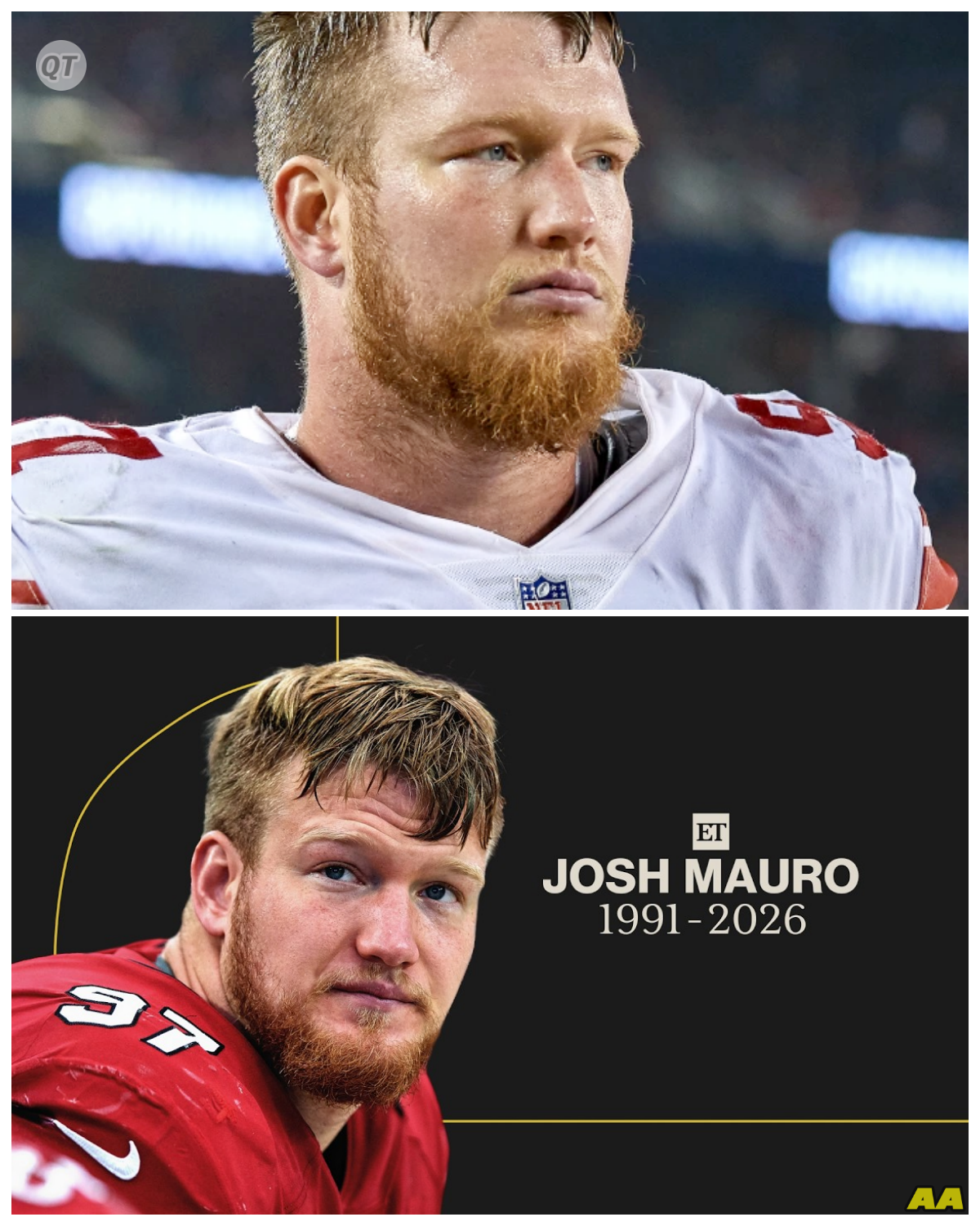 “Gone Too Soon: Josh Mauro, Former Arizona Cardinals Player, Dies at 35!” -ZZ  In a heartbreaking announcement that has stunned fans and players alike, former Arizona Cardinals star Josh Mauro has died at the age of 35. With a promising career ahead of him, Mauro’s sudden passing raises questions and concerns about the pressures athletes face. What were the circumstances surrounding this tragic event, and how will it affect the community that supported him? Prepare for an emotional tribute to a life that was just beginning to unfold! The full story is in the comments below.