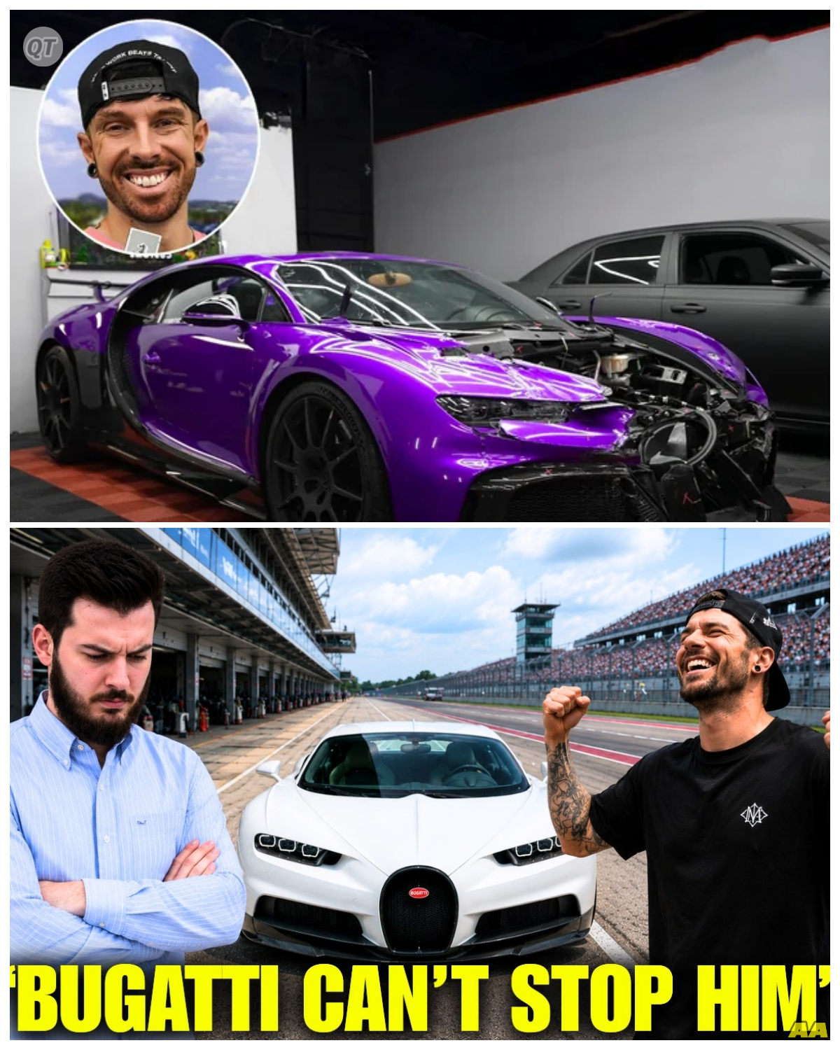 “Bugatti’s Shocking Fear: The REAL Reason They’re Terrified of Mat Armstrong Revealed!” -ZZ In a stunning twist that has left the automotive world buzzing, Bugatti is suddenly on high alert over Mat Armstrong! But what could possibly scare a luxury car manufacturer known for its speed and power? As we unveil the shocking truth behind this unexpected tension, prepare for a thrilling ride through the high-stakes world of supercars, where rivalries ignite and reputations are on the line. What does Mat know that has Bugatti quaking in their designer boots? Buckle up for a wild journey into the heart of automotive drama! -ZZ