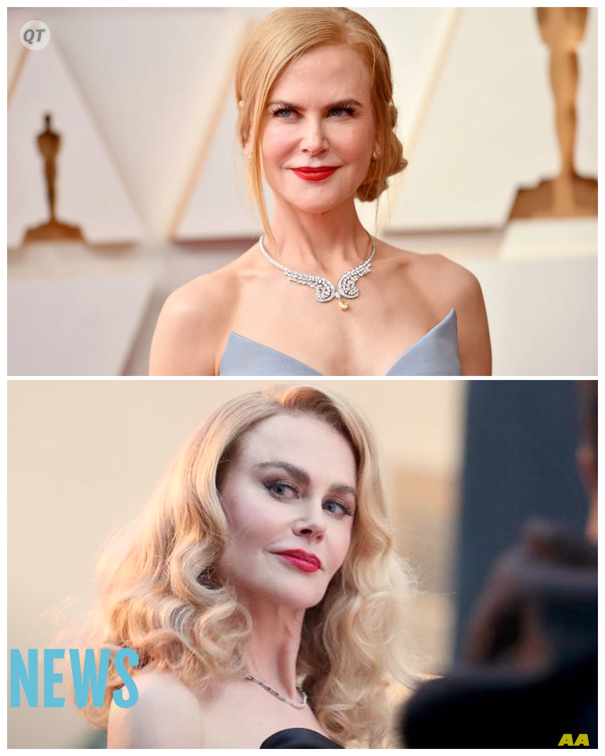 “Nicole Kidman’s Playful Comment on Kissing Rihanna: A Moment to Remember!” -ZZ  In a delightful moment during a recent event, Nicole Kidman made a playful comment about her kiss with Rihanna that has fans laughing and cheering. As two iconic figures in the entertainment industry, their lighthearted interaction has sparked joy among followers. What cheeky remark did Kidman share, and how does it showcase her fun-loving spirit? Prepare for an entertaining recap of this unforgettable moment!