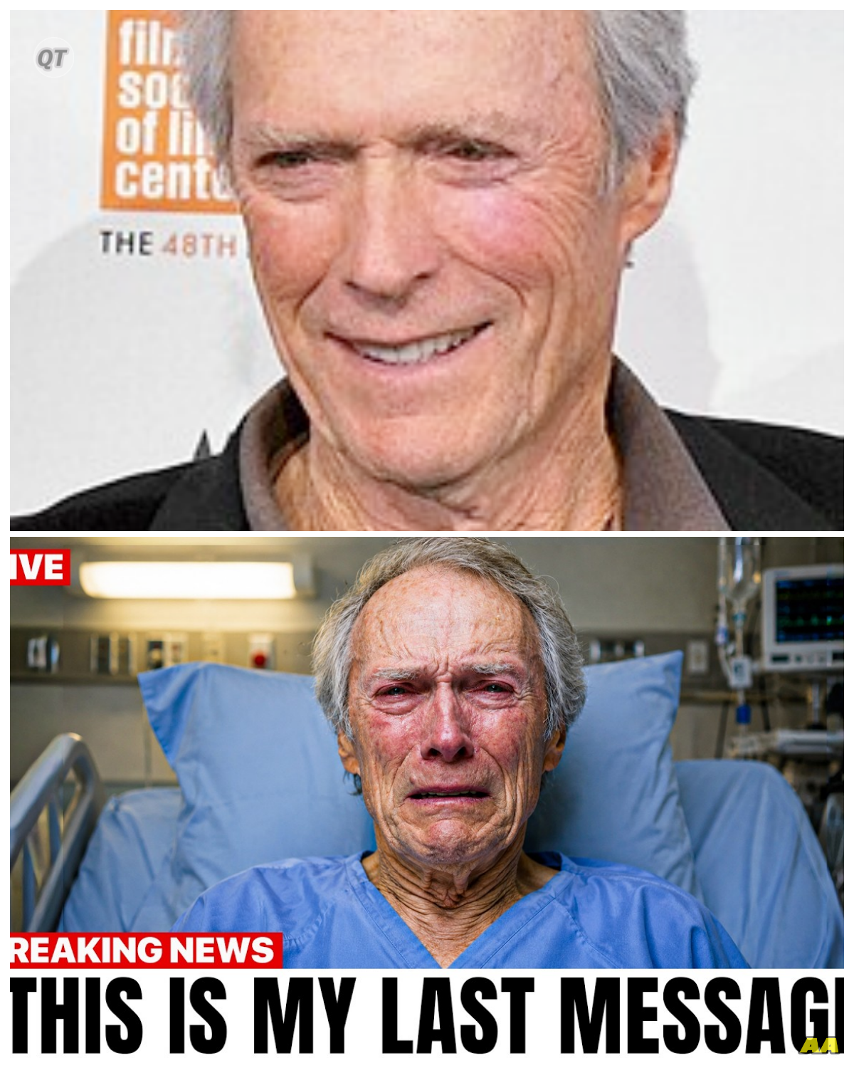 “Clint Eastwood’s Emotional Live Announcement: The Tragic News That No One Saw Coming!” -ZZ  In a heartfelt live television appearance, Clint Eastwood opened up about tragic news that has left fans reeling. What did the 96-year-old icon reveal about his life and the challenges he’s currently facing? As he shares his experiences with grace and honesty, get ready for an emotional journey that reflects the realities of life, love, and legacy. This moment is sure to resonate with anyone who has followed Eastwood’s remarkable career!