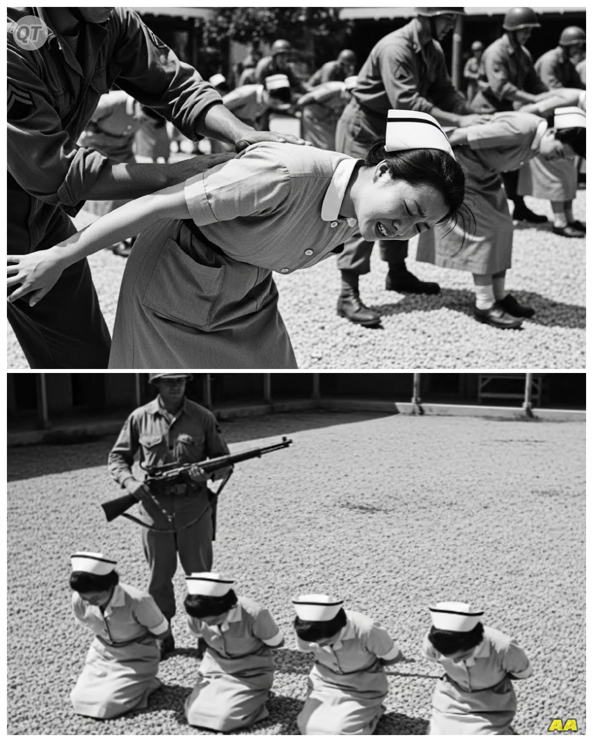 “Bend Your Knees” — The Demand That Humiliated Japanese Women POWs Publicly-ZZ