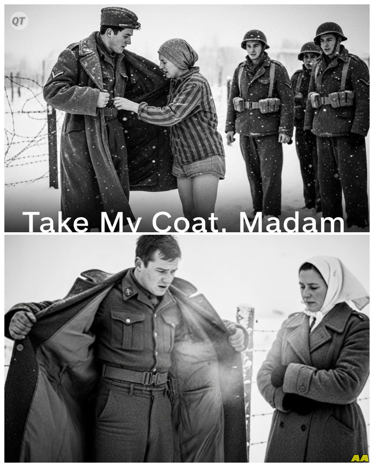 “Take My Coat, Madam.” — British Soldiers Unexpected Chivalry Left German Women POWs in Tears-ZZ