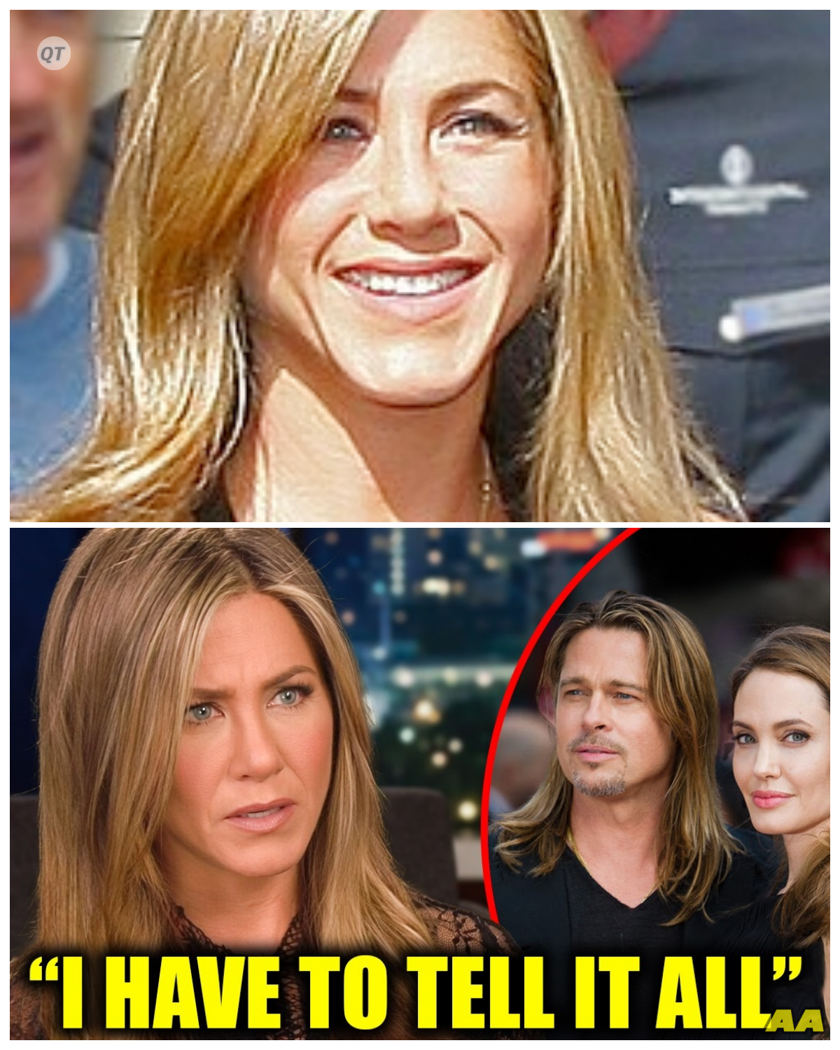“UNVEILING THE PAST: Jennifer Aniston Exposes Brad Pitt’s Secret—What He Didn’t Want Us to Know!” -ZZ  In a remarkable turn of events, Jennifer Aniston has shared a shocking revelation about Brad Pitt that he tried to keep hidden from the public eye! As the world reacts to this unexpected disclosure, Aniston’s words illuminate the challenges of love in the spotlight. What did Pitt conceal, and what does this mean for their legacy as one of Hollywood’s most famous couples? The full story is in the comments below.