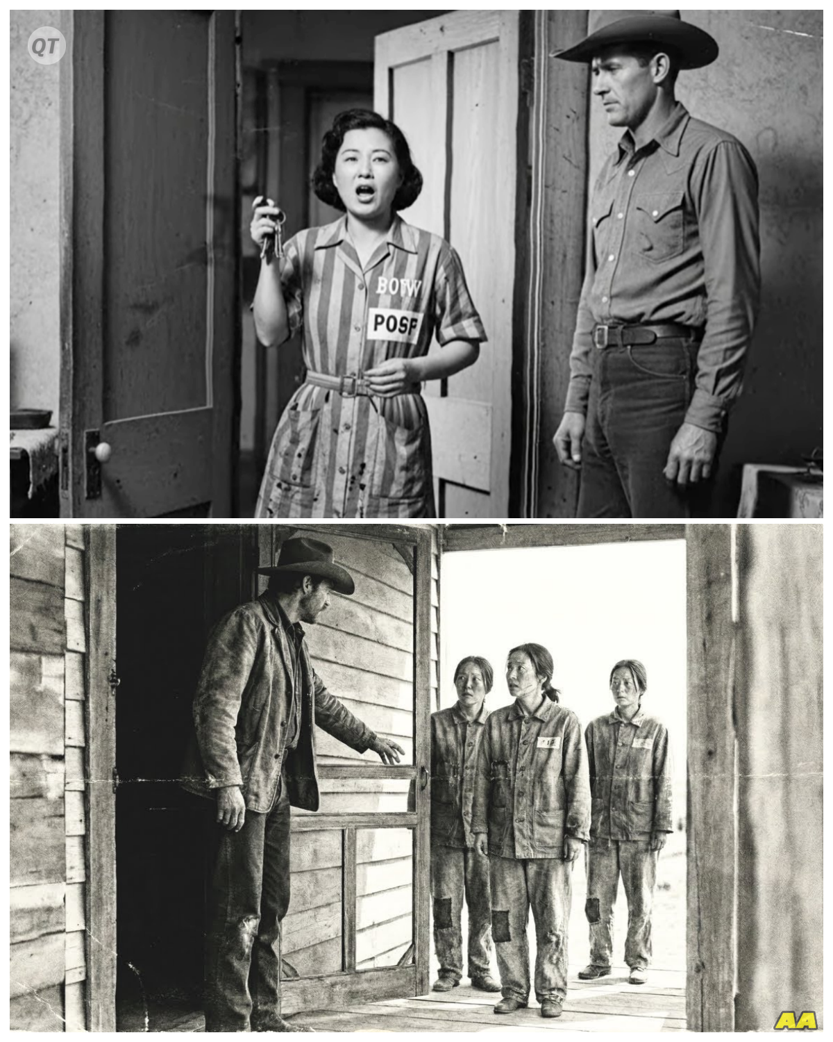 Japanese POW Woman Mocked Cowboy Offering His House — Until His Sacrifice Stunned Her-ZZ