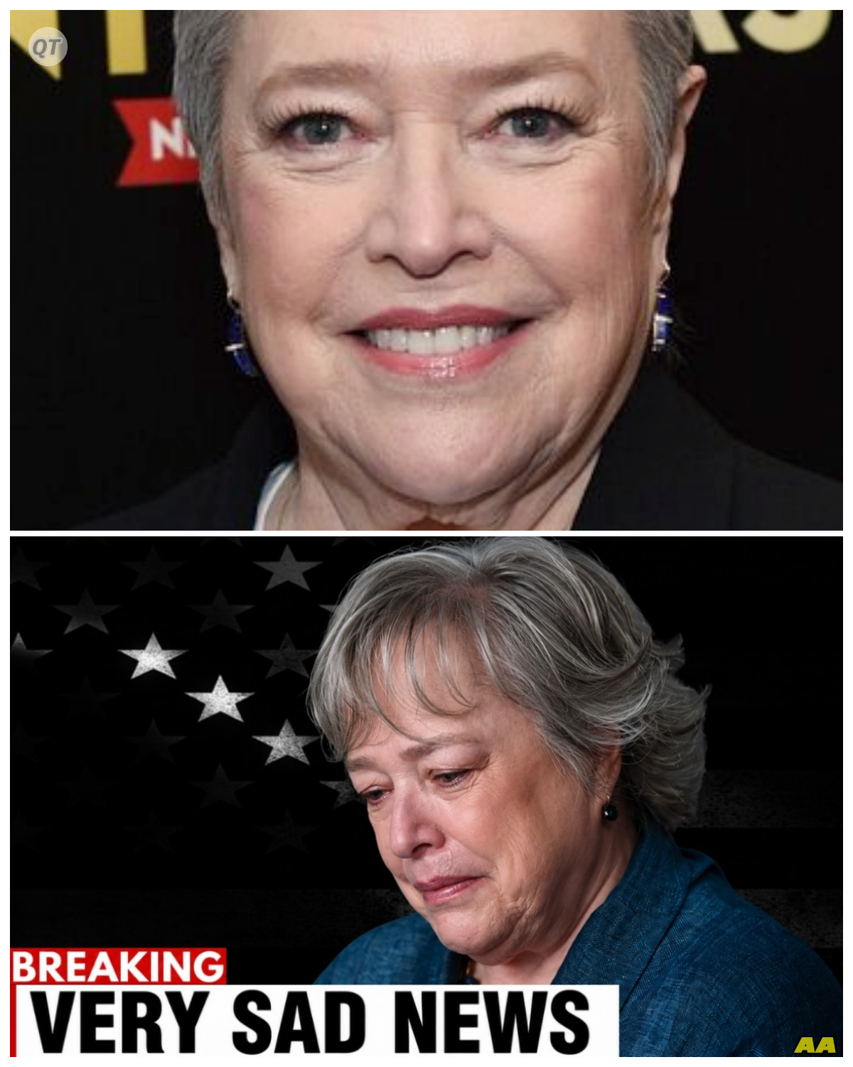 “SHOCKING TURN OF EVENTS: Kathy Bates at 77—Prepare to Be Moved!” -ZZ  In a heartfelt update, Kathy Bates has opened up about her experiences at 77, and the revelations are sure to tug at your heartstrings. The iconic actress, known for her roles that resonate deeply with audiences, has faced trials that have tested her strength and spirit. What has Kathy shared that has left fans feeling emotional? Join us as we uncover the touching details of her journey and celebrate her remarkable resilience!
