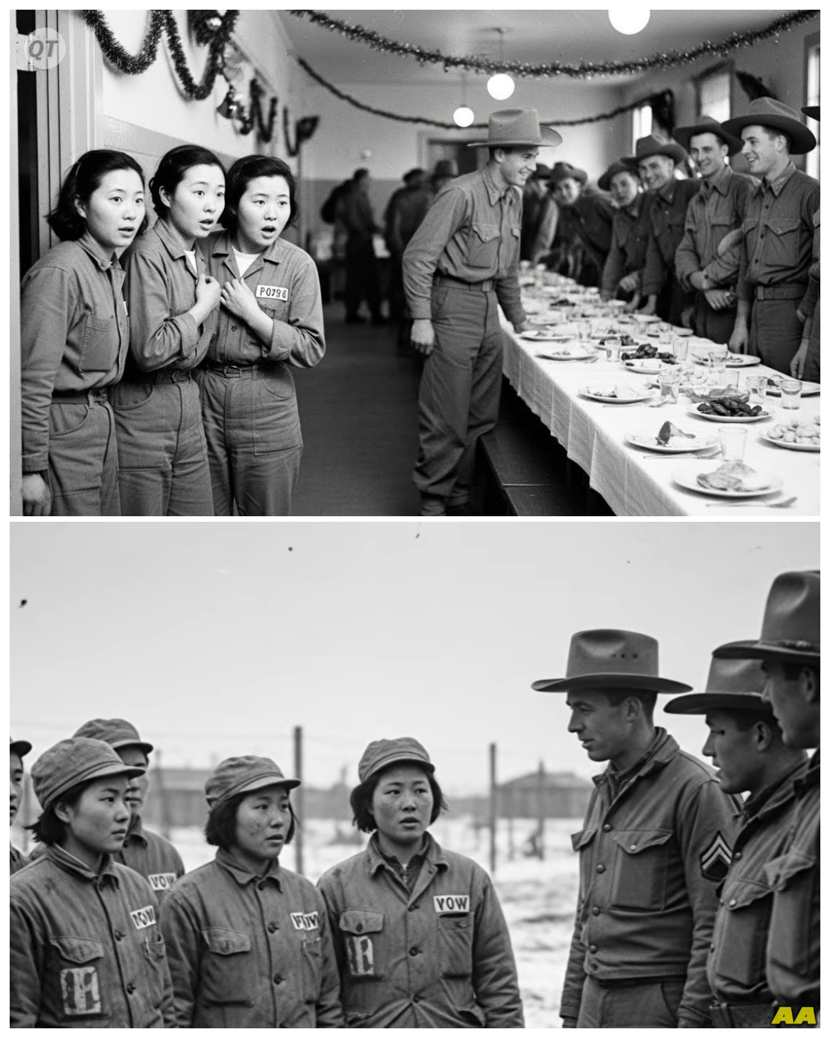 Japanese Female POWs Shocked When Cowboys Invited Them to Celebrate Christmas\-ZZ