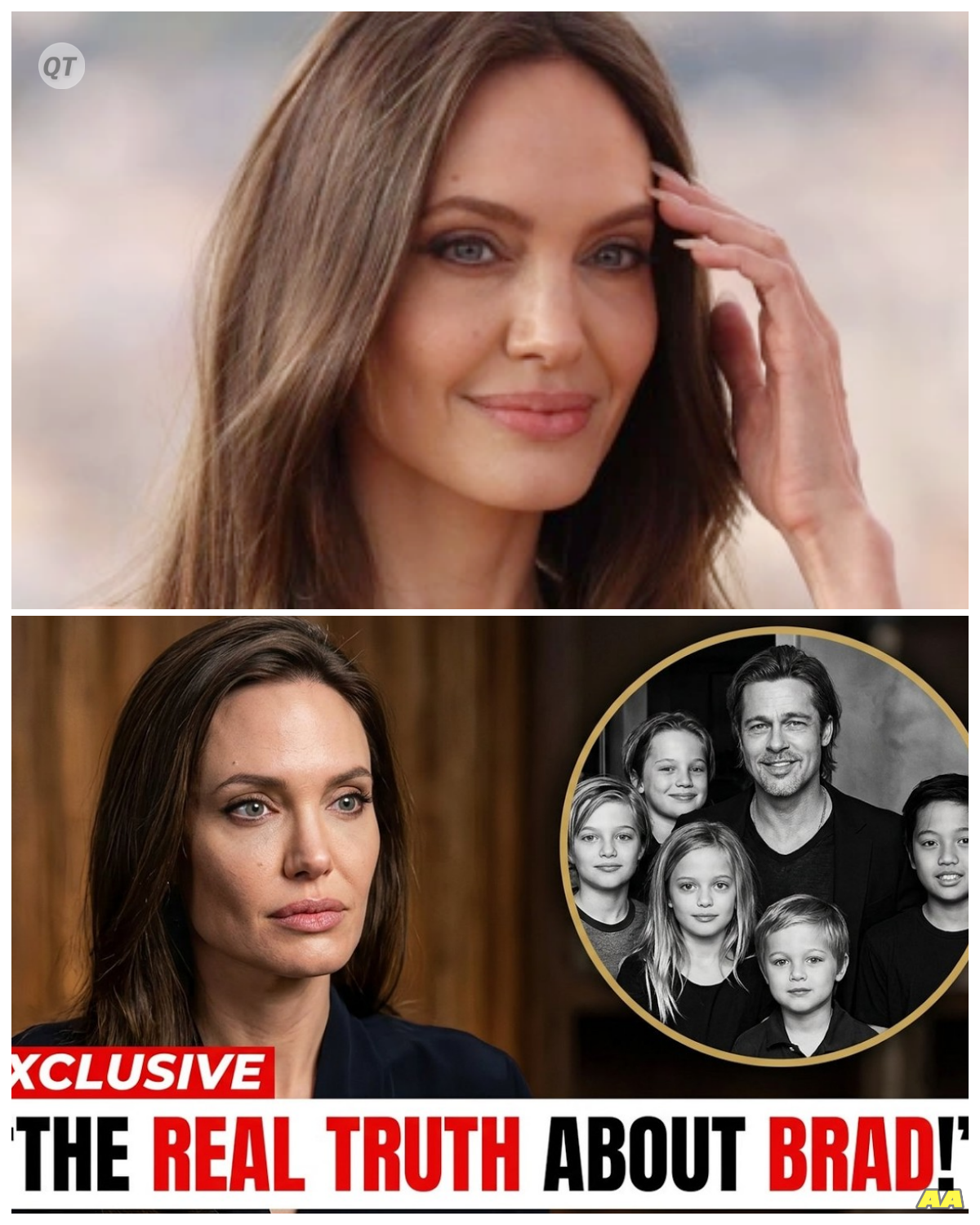 “Angelina Jolie Breaks Her Silence: The Shocking Truth About Brad Pitt’s Impact on Their Kids!” -ZZ  In a powerful revelation, Angelina Jolie finally admits the truth about Brad Pitt’s actions that have affected their children, leaving fans in shock. What did he do that prompted this candid discussion, and how has it influenced their parenting journey? As Jolie shares her perspective, prepare for a heartfelt narrative filled with raw emotion, resilience, and the complexities of navigating family life in the public eye. This admission is bound to change the way you view their relationship!