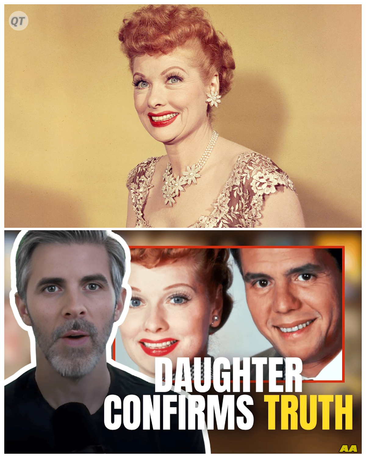 “THE TRUTH REVEALED: Lucille Ball’s Daughter Confirms Shocking Rumors About Desi Arnaz! -ZZ”  In a stunning turn of events, Lucille Ball’s daughter has finally confirmed the rumors surrounding Desi Arnaz, leaving fans reeling from the revelations. As the details of their marriage and the challenges they faced come to light, the impact of this confession is profound. What did she disclose, and how does it alter the public perception of this iconic duo? Join us as we explore the shocking truths behind their legendary love story!
