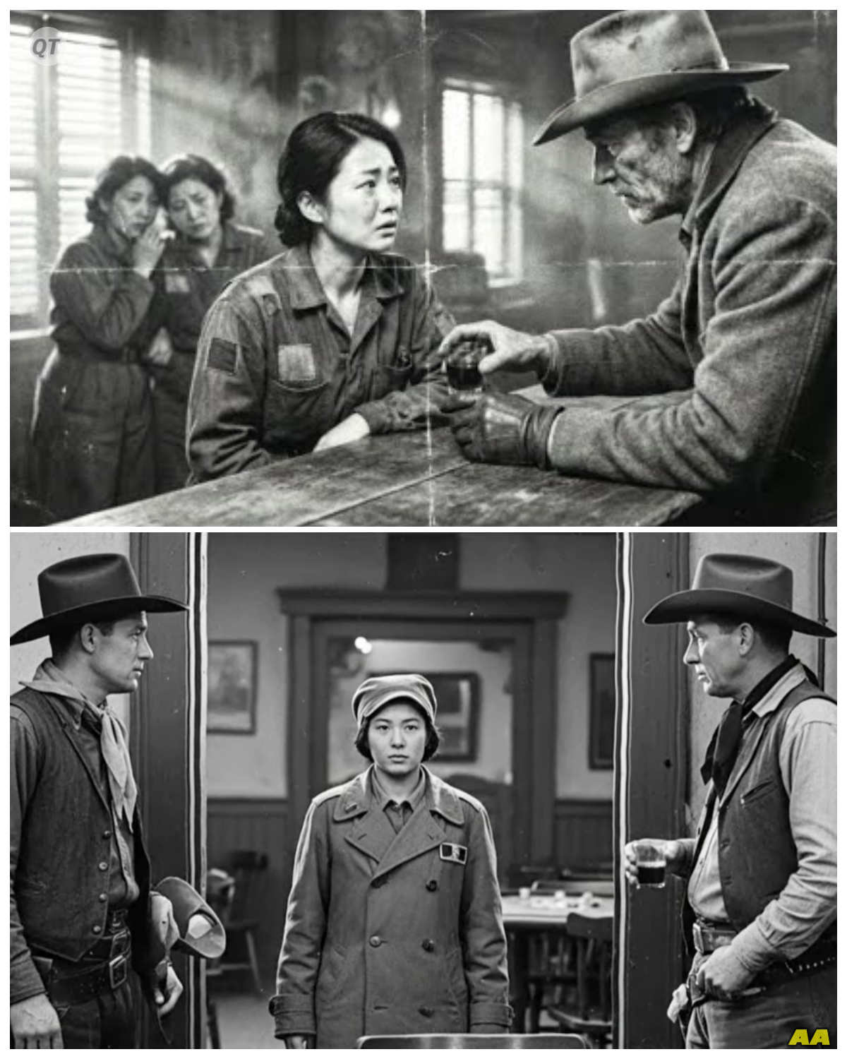 When a Japanese Woman POW Walked Into a Texas Saloon for the First Time-ZZ