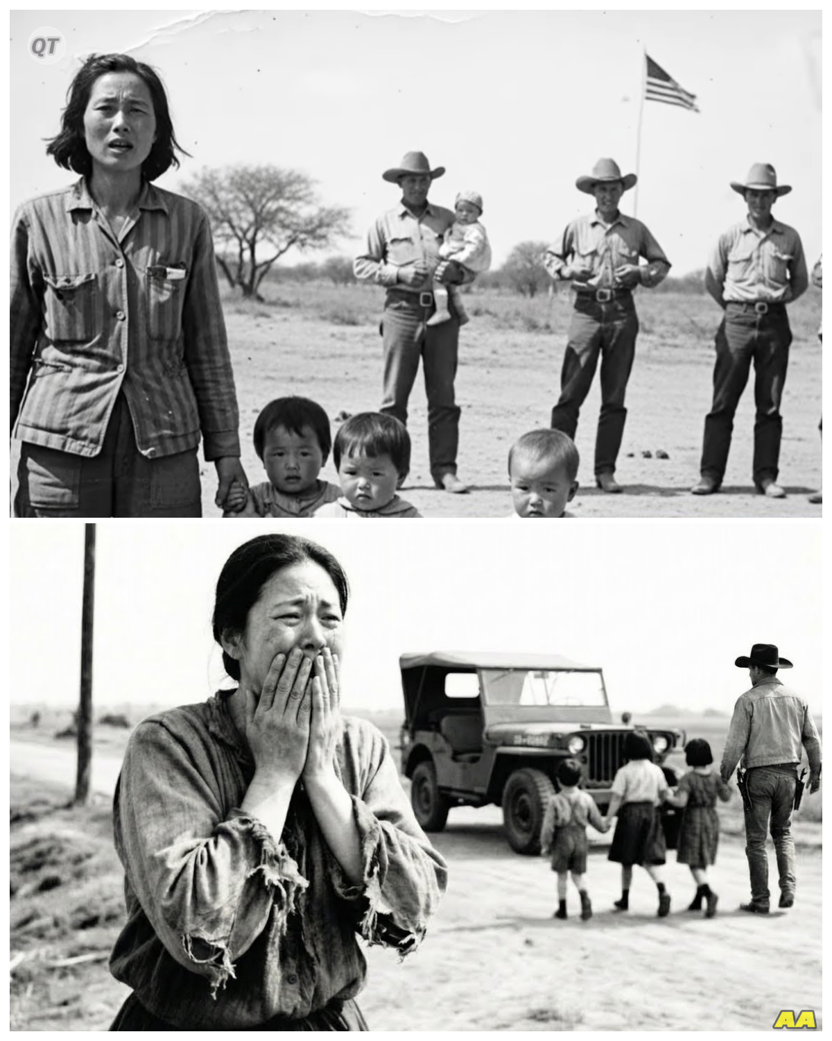 Japanese POW Mother Saw American Cowboys Remove Her 3 Children — What Happened 2 Days Later-ZZ