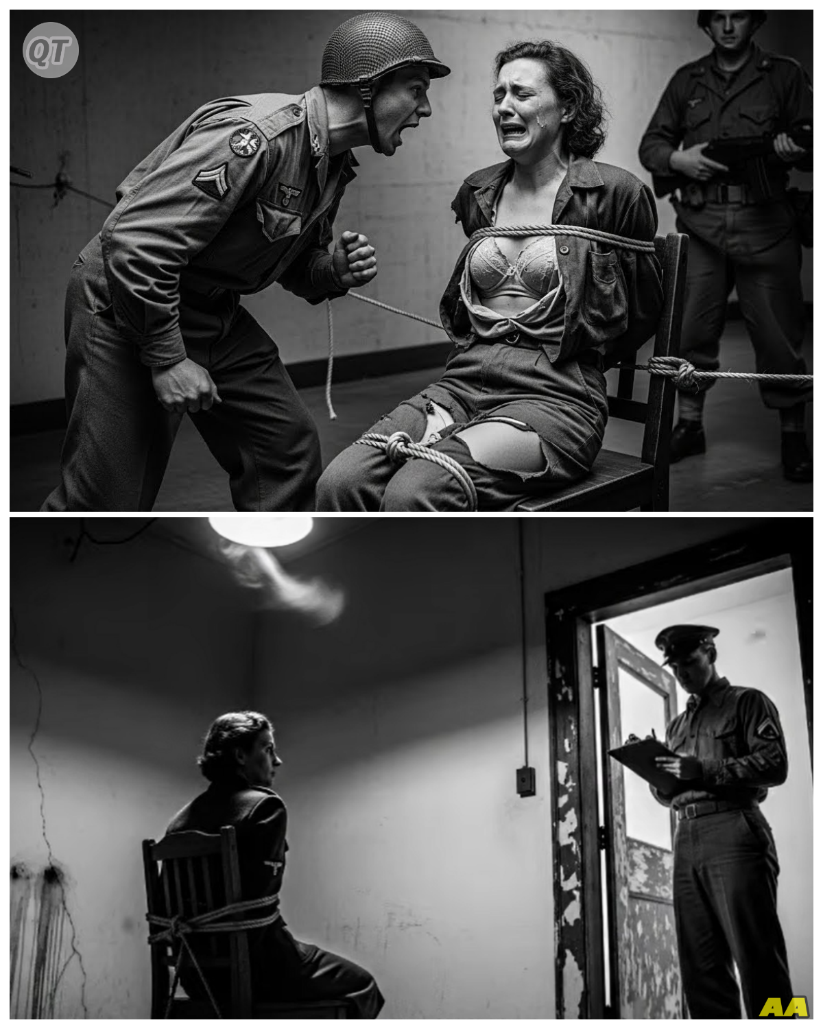 We Were Striped While Tied To Chairs — The Physical Pain German Women POWs Suffered-ZZ