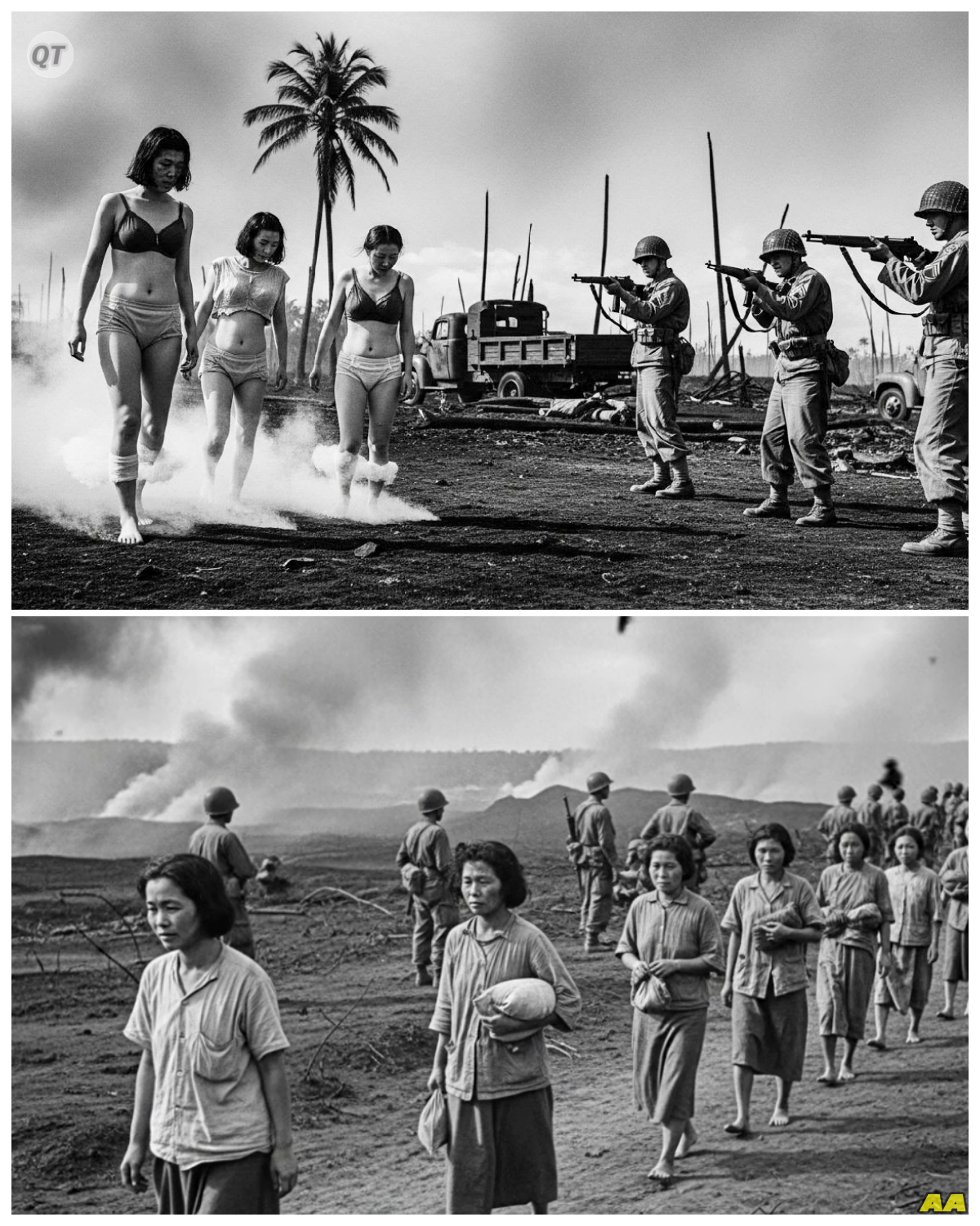 They Made Us Walk Through Burning Ash — The Extreme Pain That Horrified Japanese Women POWs-ZZ