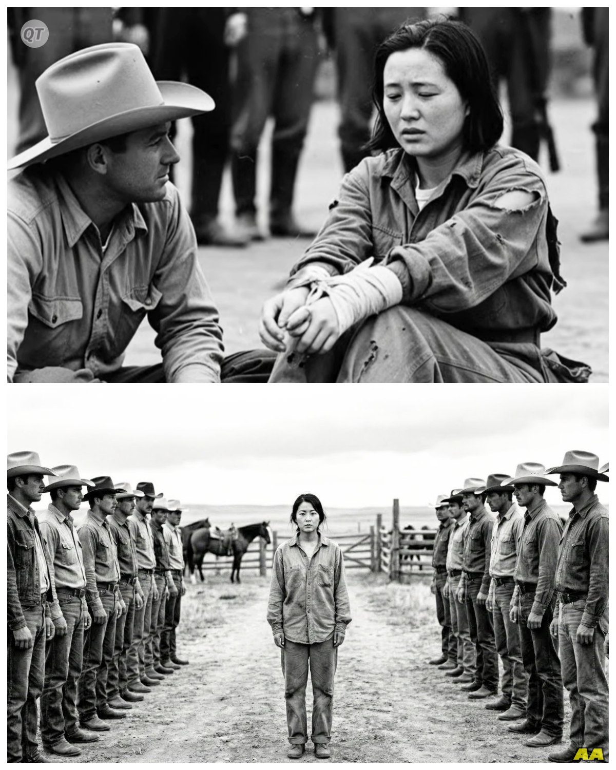 17 Cowboys Surrounded Japanese POW Woman — What Happened Next Changed Her Life Forever-ZZ