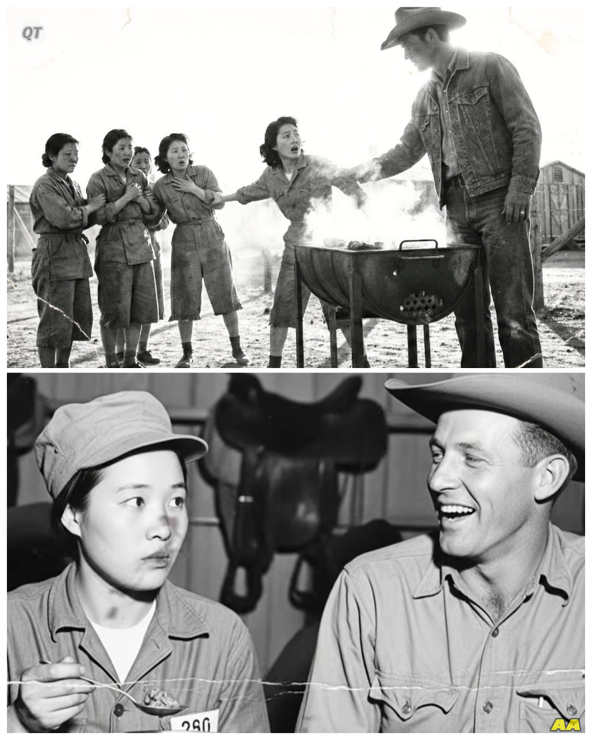 “Cowboys Said ‘She Eats With Us'” — What Happened Next Shocked Japanese Women POWs-ZZ