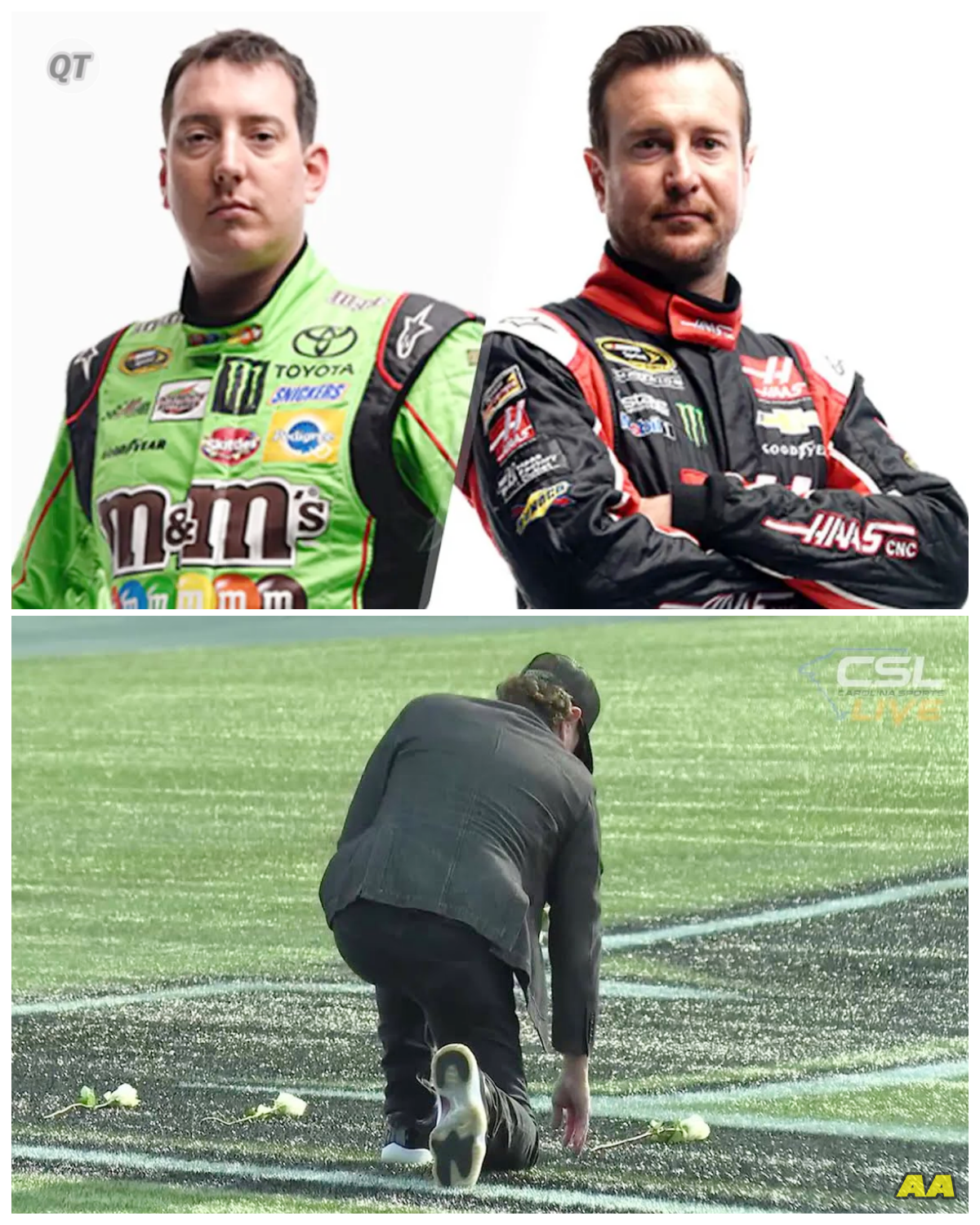 “Kurt Busch’s Tearful Tribute: Laying Flowers in the Infield – A Shocking Revelation of Love and Loss!” -ZZ  In a heartbreaking act of remembrance, Kurt Busch laid flowers in the infield, paying tribute to his brother Kyle in a moment that resonated deeply with fans. But this emotional gesture raises questions about the struggles and triumphs of their relationship. What secrets lie within this tribute, and how do they reflect the complexities of the Busch family? Join us as we delve into the emotional layers of this shocking moment that has captured the hearts of racing fans everywhere!