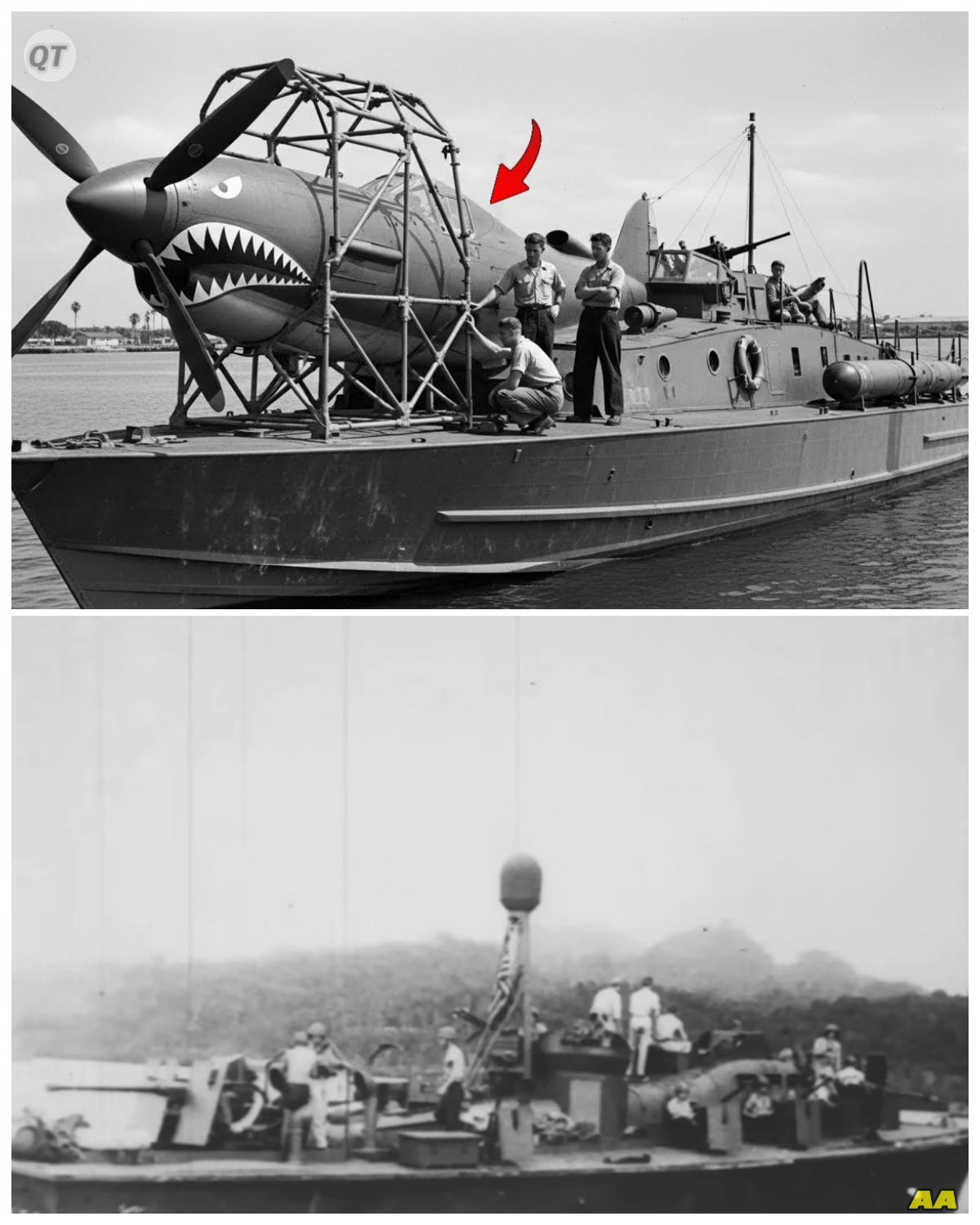 When They Put a P-39 Nose on a Tiny Boat — Japanese Called Them “Devil Boats”-ZZ